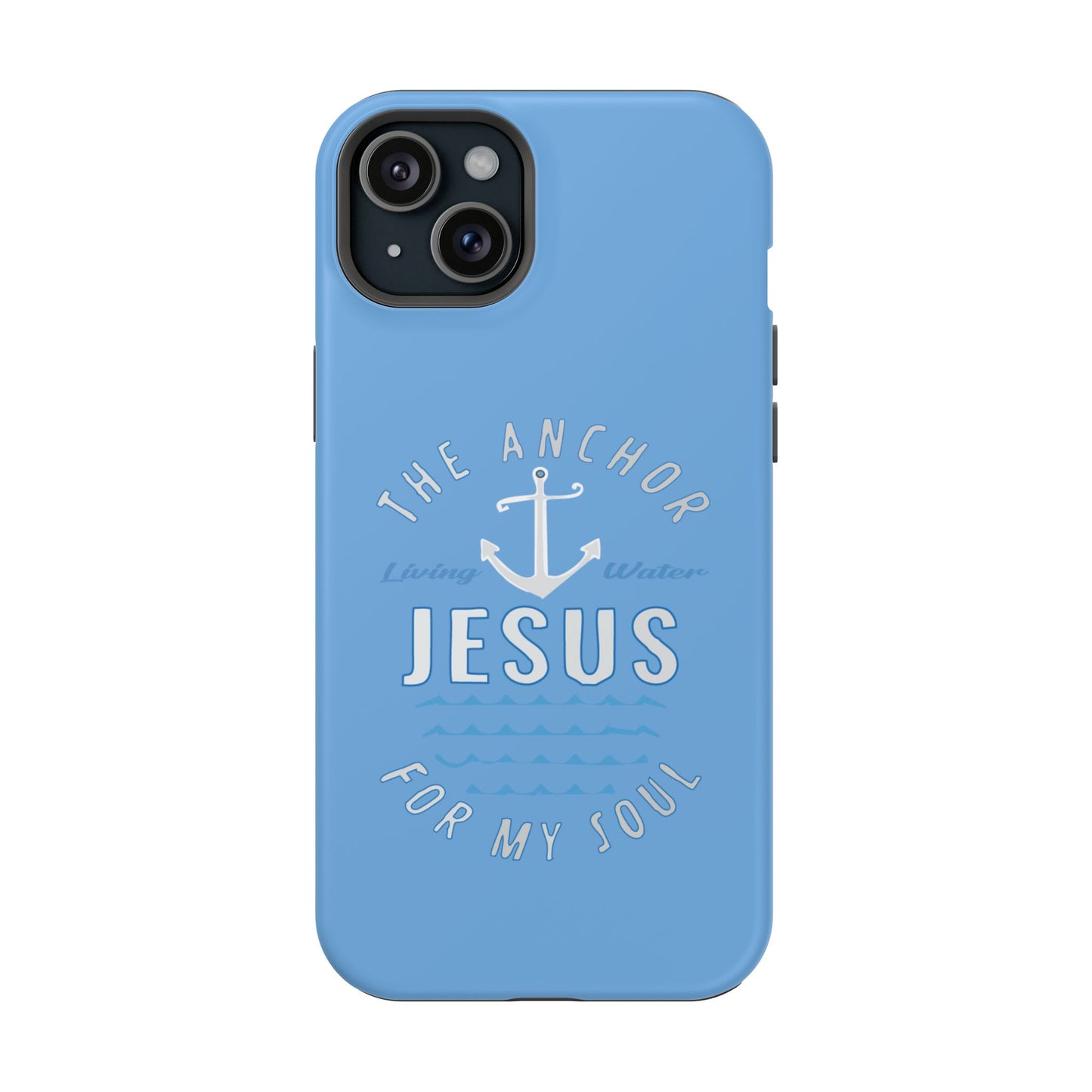 Jesus Anchor Phone Case, Christian Tech Accessories, Inspirational Gifts, Unique Phone Covers, Faith-Based Decor
