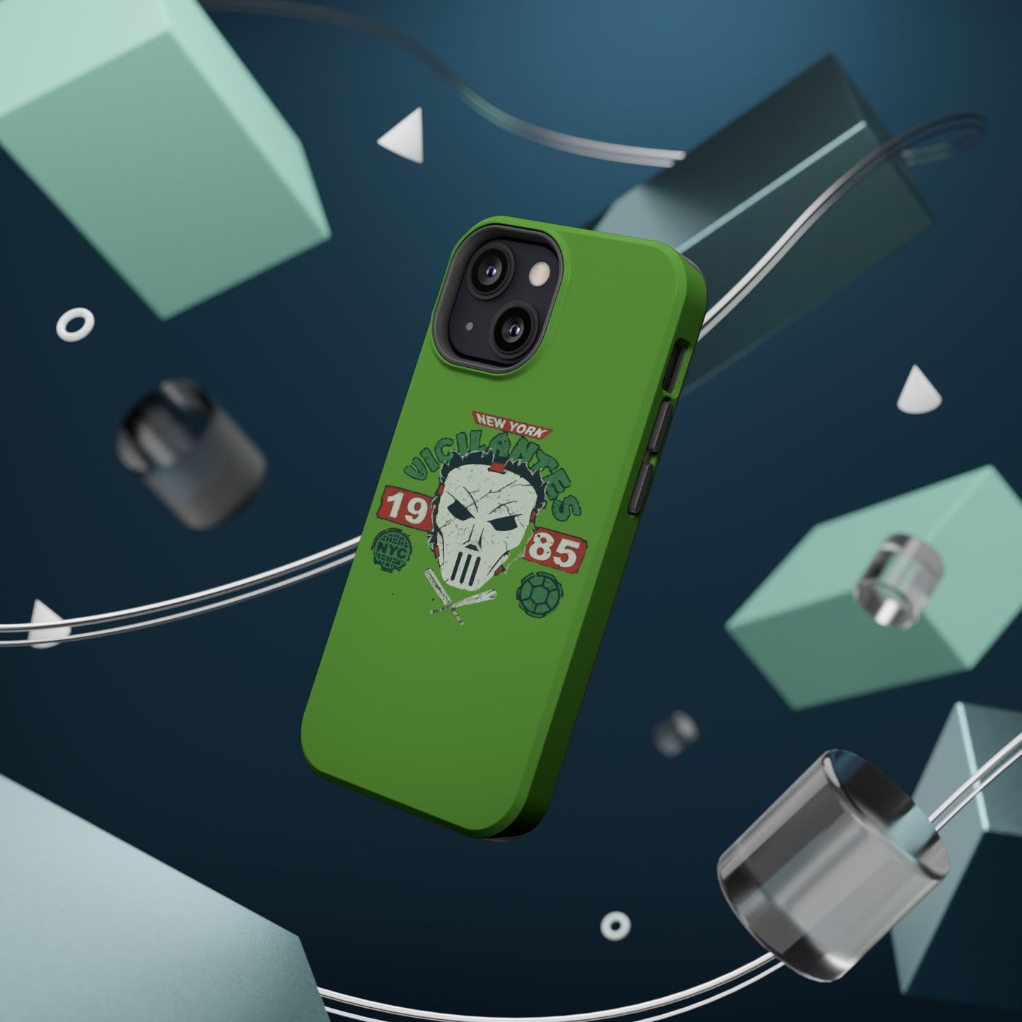Urban Punk Phone Case, Tough Phone Cover, Skull Design Case, Gift for Him, Unique Mobile Accessory, NYC Style Case