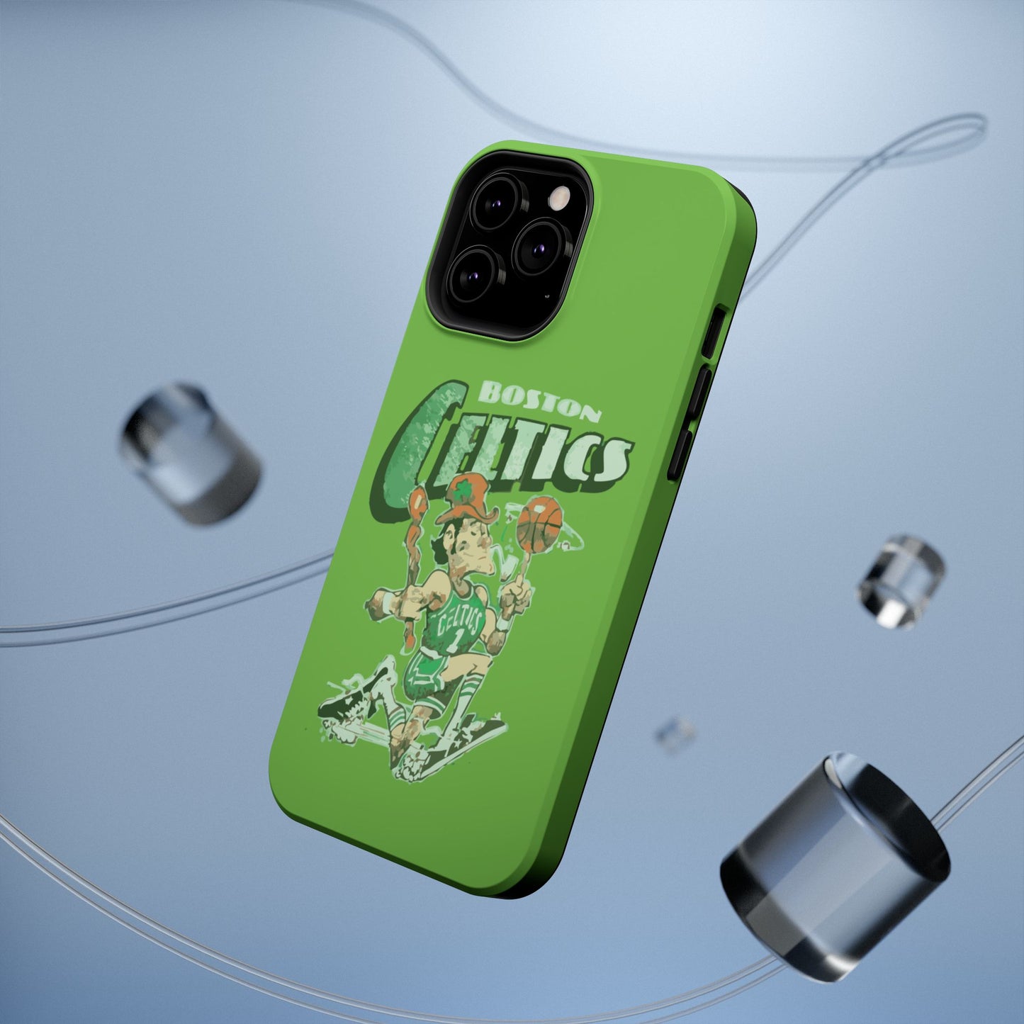 Boston Celtics Impact-Resistant Phone Case, Basketball Phone Cover, Sports Fan Gift, Sturdy Phone Case, NBA Merchandise, Team Spirit Decor
