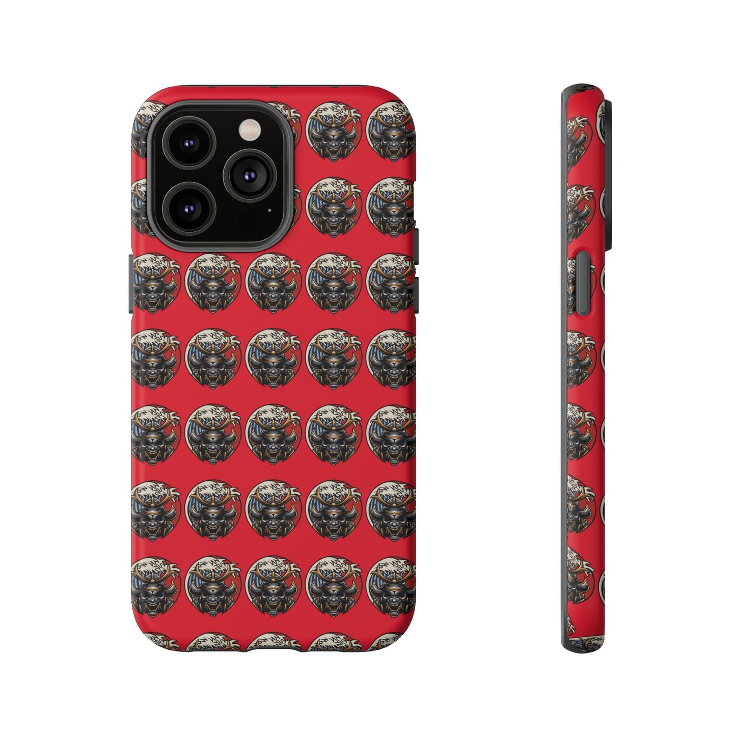 Bold Phone Case, Tough Phone Cover, Red Phone Protector, Unique Gift for Him/Her, Trendy Tech Accessory