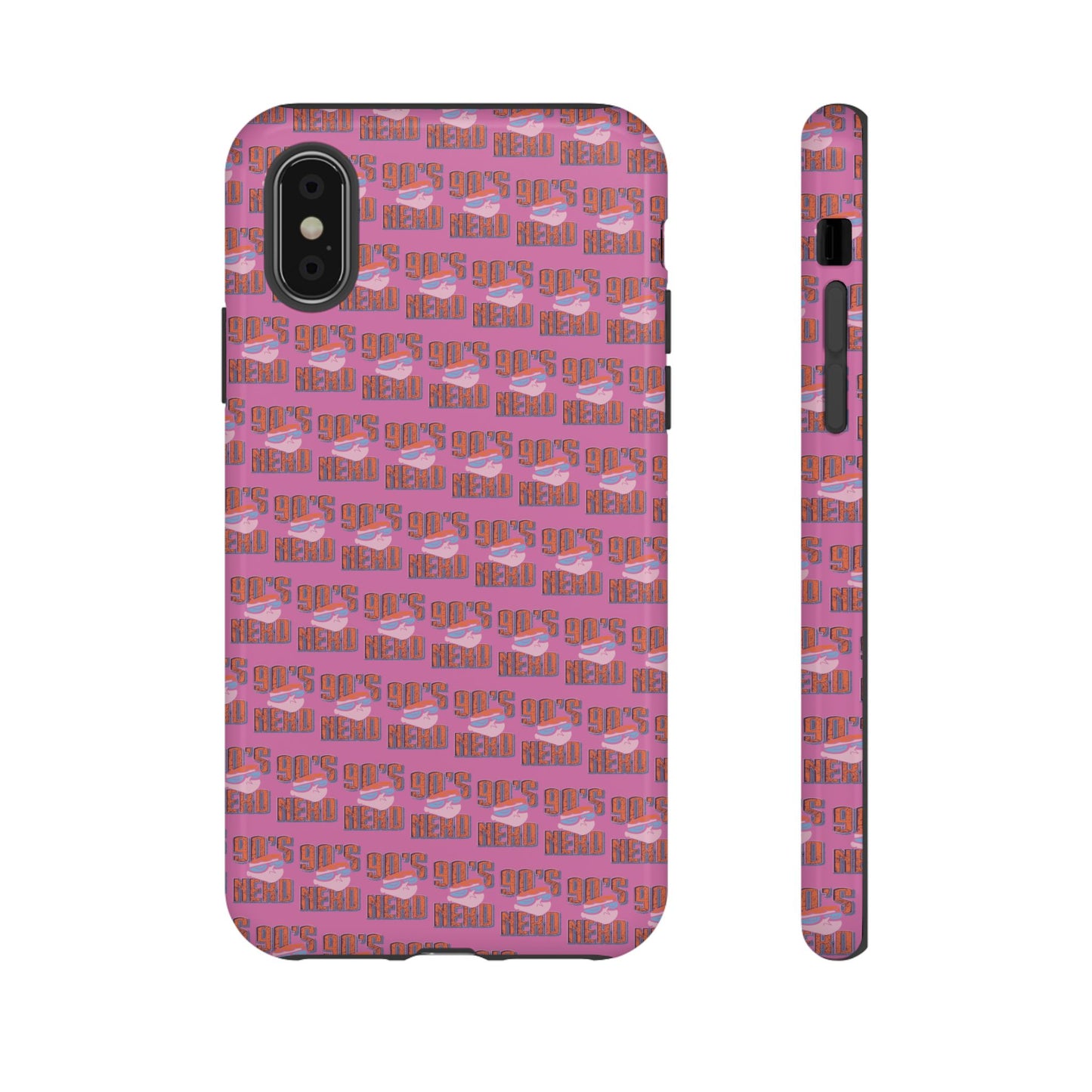 90s Vibe Phone Case, Retro Tough Cases, Gift for Nostalgia Lovers, Durable Phone Covers, 90s Themed Accessories