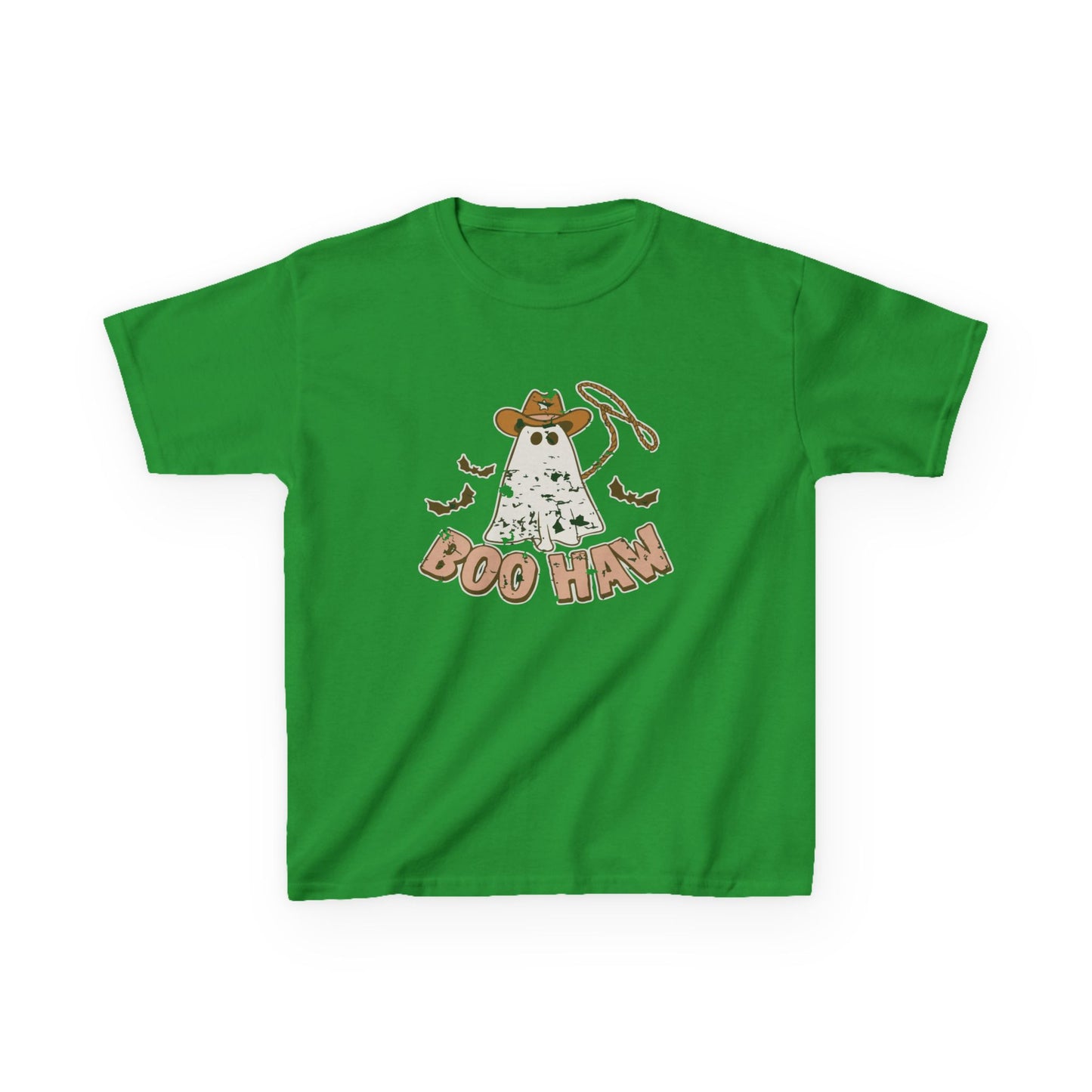 Boo Haunt Kids Tee, Halloween Shirt, Ghost Costume T-Shirt, Fun Kids Apparel, Spooky Party Outfit
