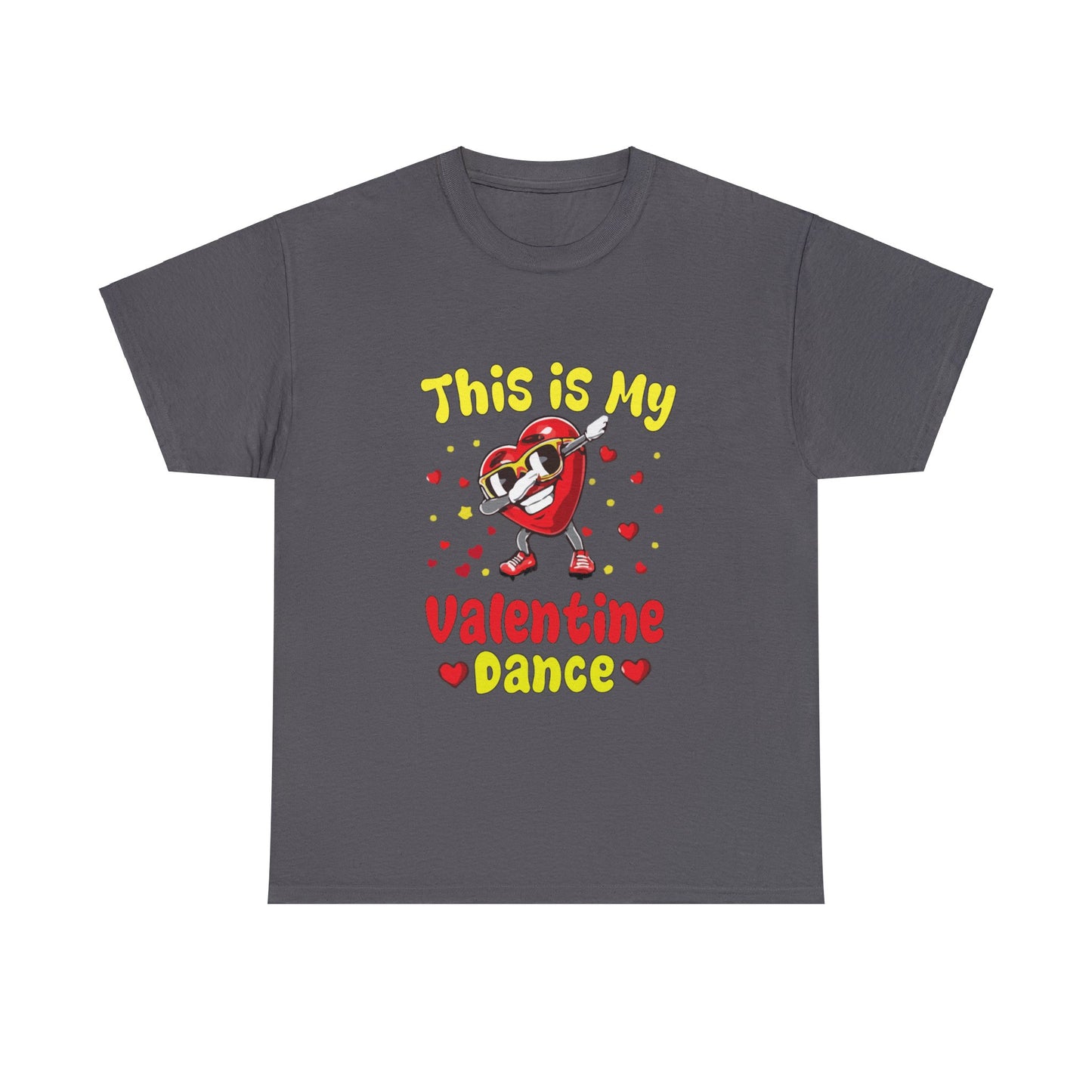 Valetine Dance Womans Unisex Heavy Cotton Tee