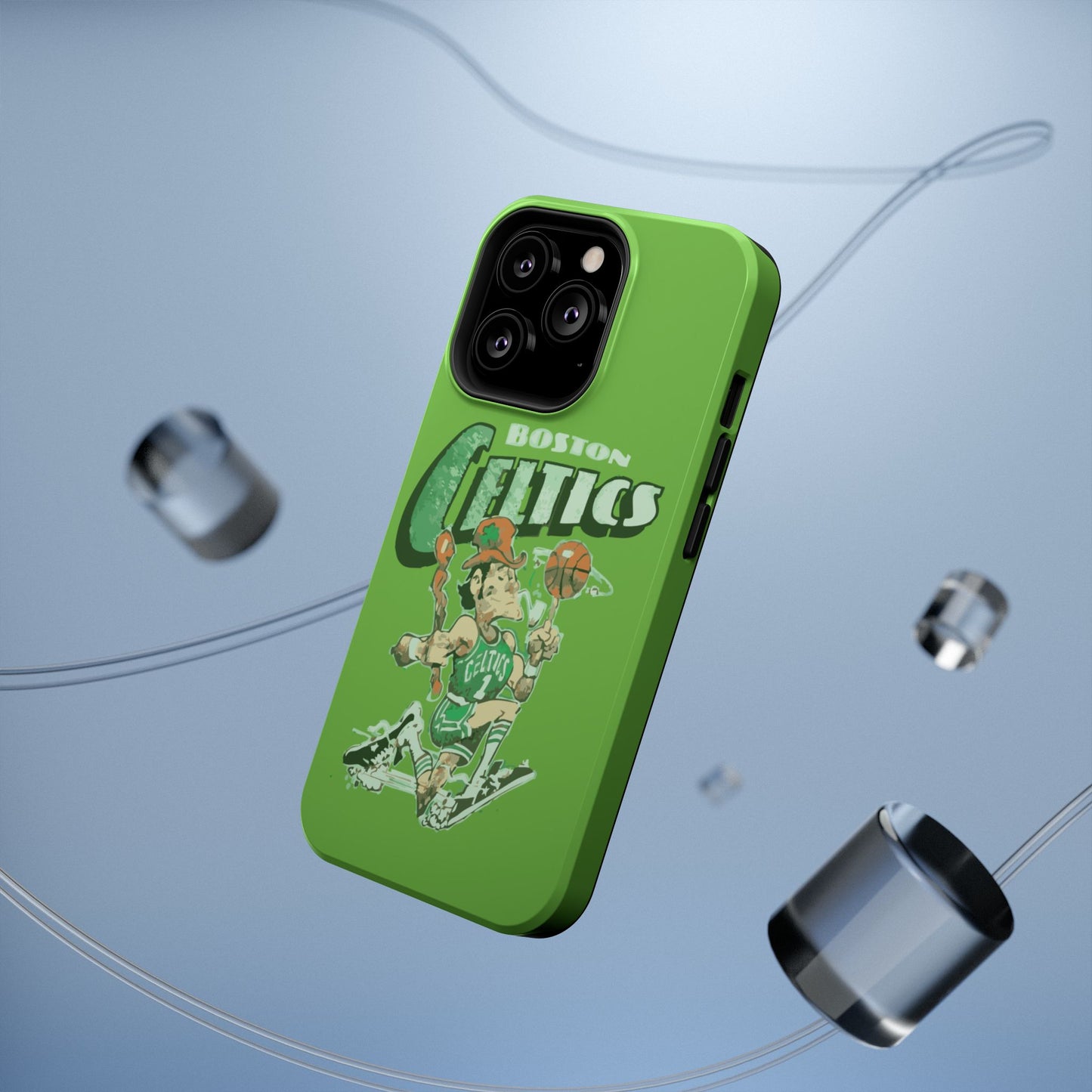 Boston Celtics Impact-Resistant Phone Case, Basketball Phone Cover, Sports Fan Gift, Sturdy Phone Case, NBA Merchandise, Team Spirit Decor