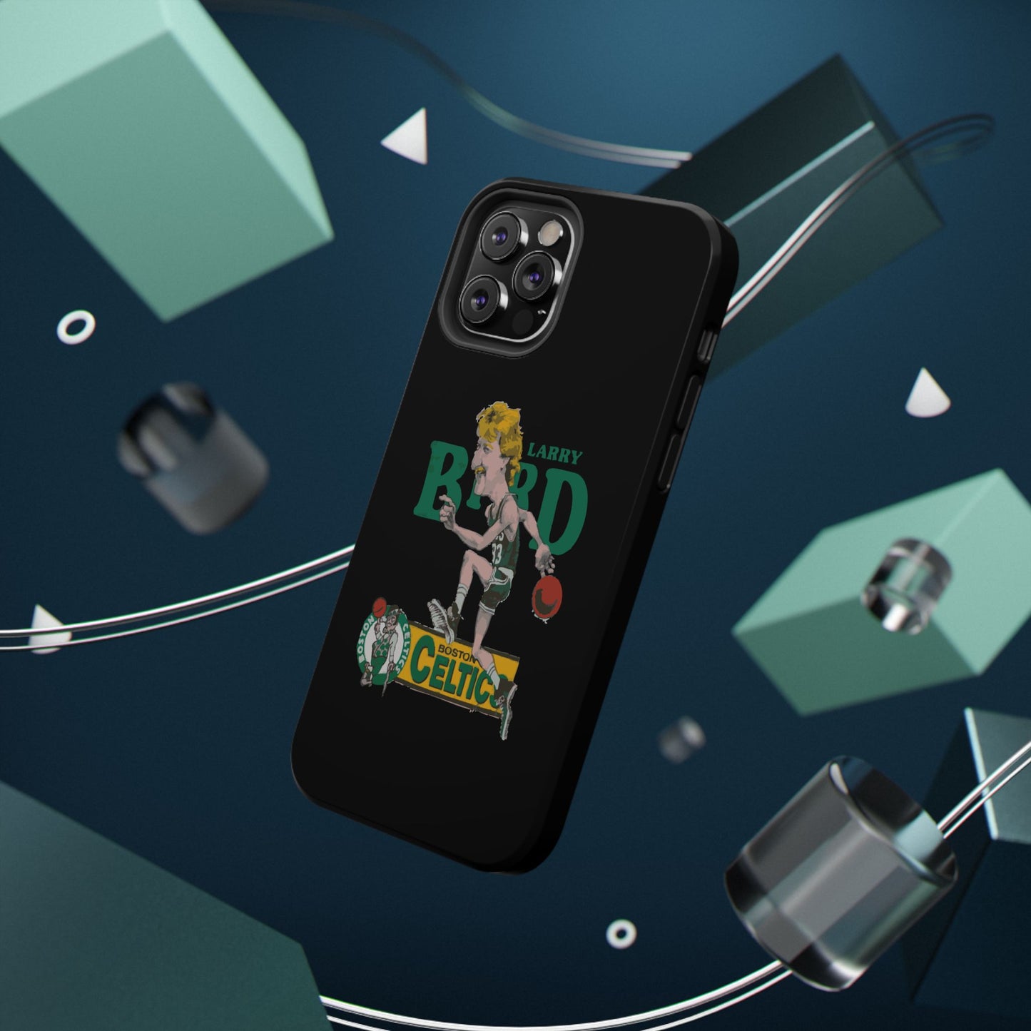 Larry Bird Impact-Resistant Phone Case, Sports Fan Gift, Basketball Accessories, Celtics Merchandise, Unique Phone Cover