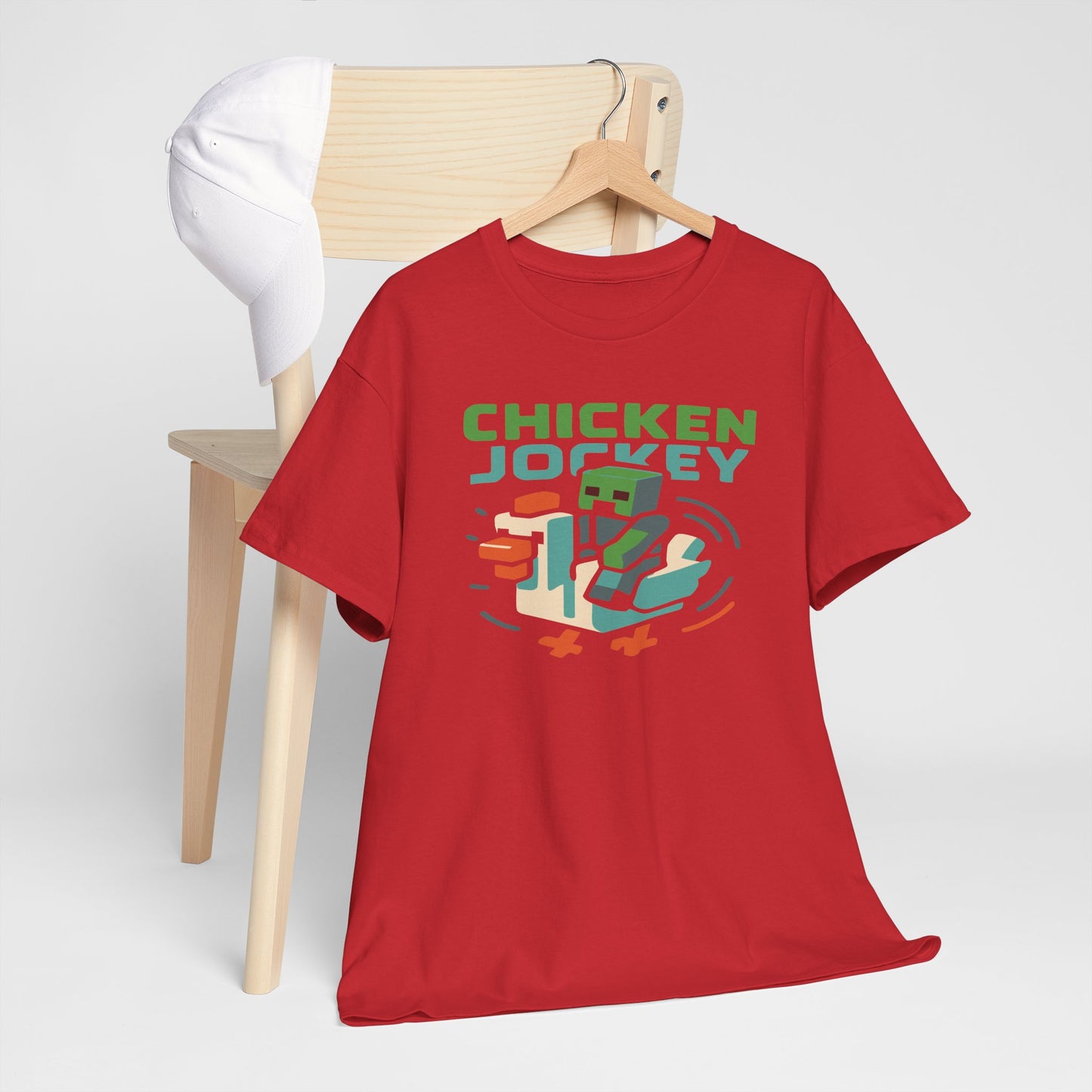 Chicken Jockey Minecraft T-shirt