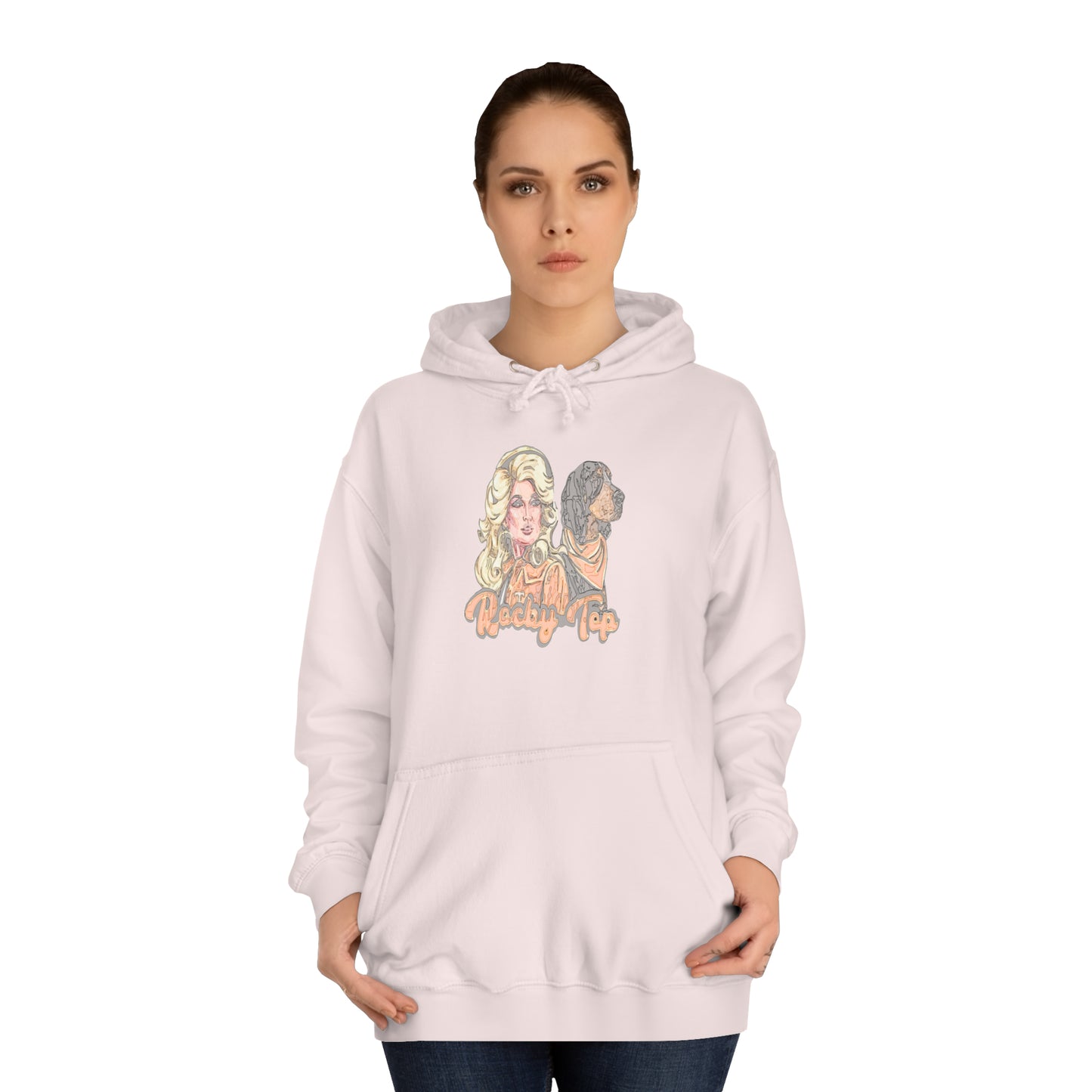 Dolly and Smoky College Hoodie
