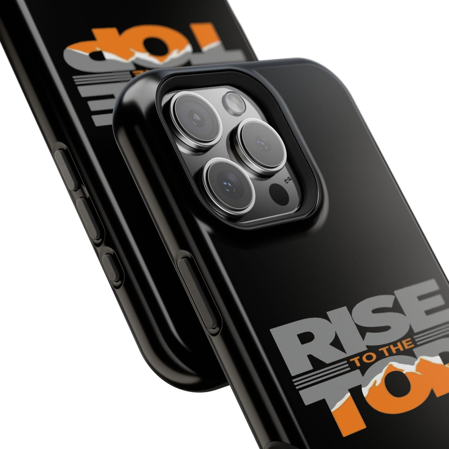 Impact-Resistant Phone Case - Rise to the Top, Durable Phone Cover, Gift for Motivational Quotes Lovers, Trendy Tech Accessories