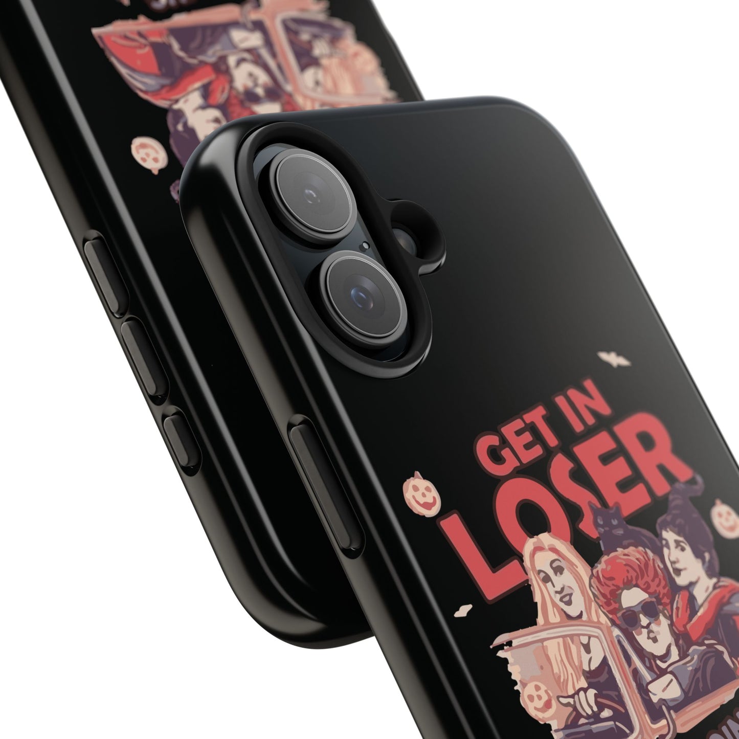 Witchy Tough Phone Case - Get in Loser Design, Halloween Gift, Spooky Style, Kawaii Aesthetic, Cell Phone Cover