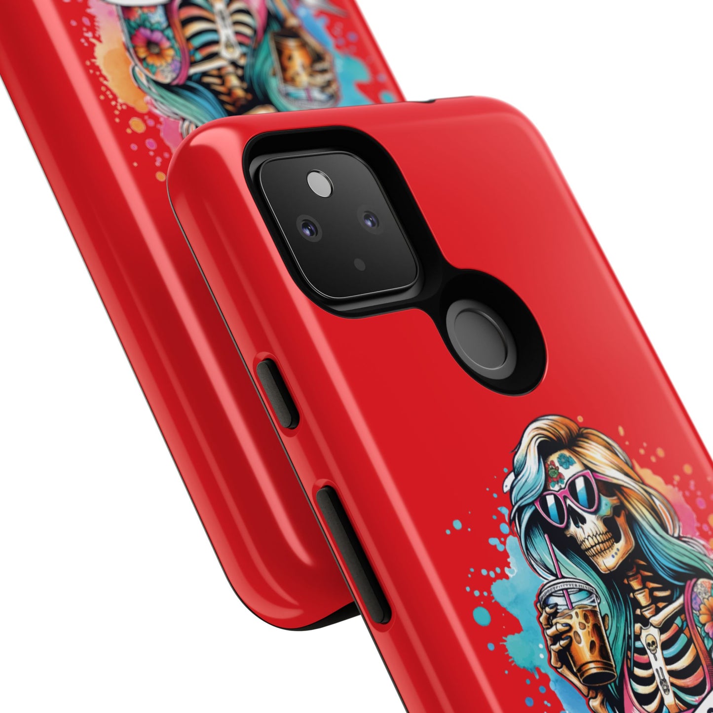 Cool Moms Club Phone Case - Tough Cases, Funky Phone Cover, Gift for Moms, Skeleton Design, Trendy Tech Accessories