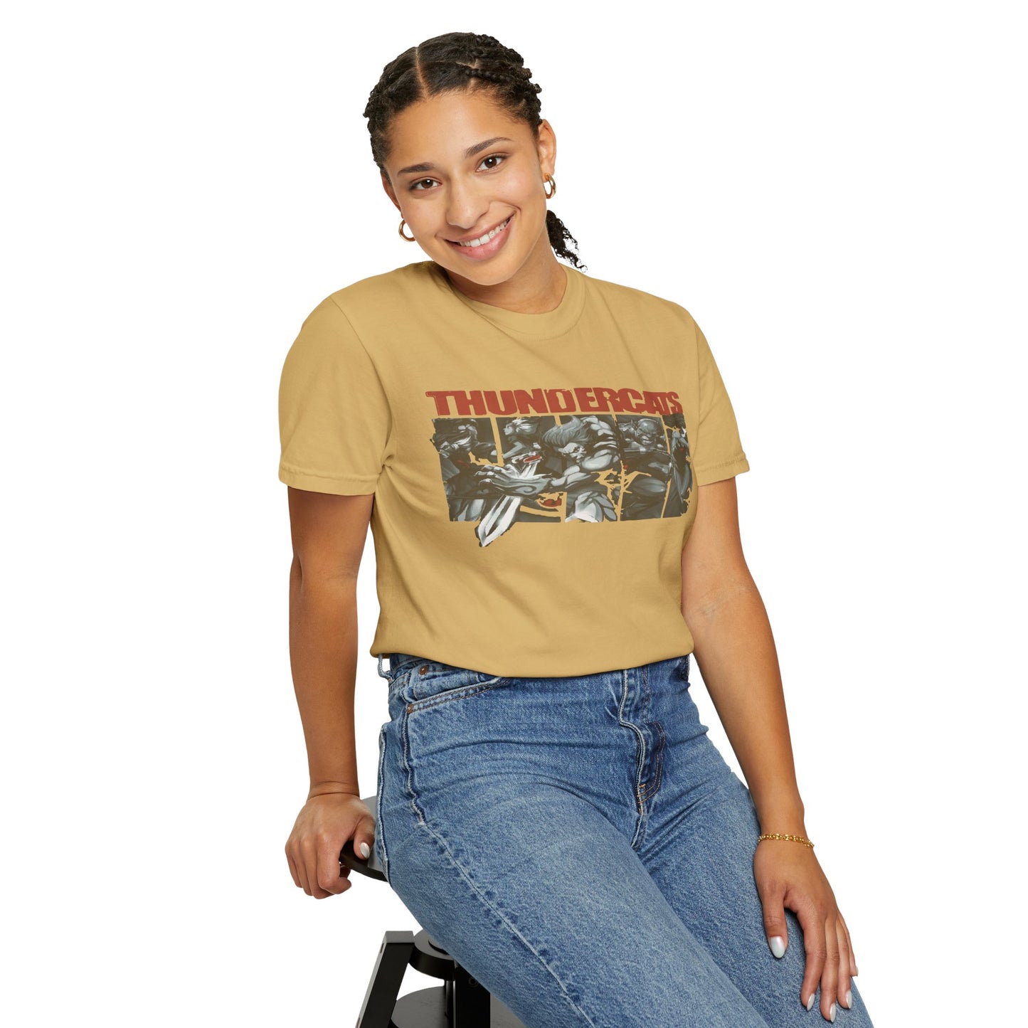 Thundercats Vintage Unisex Garment-Dyed T-shirt