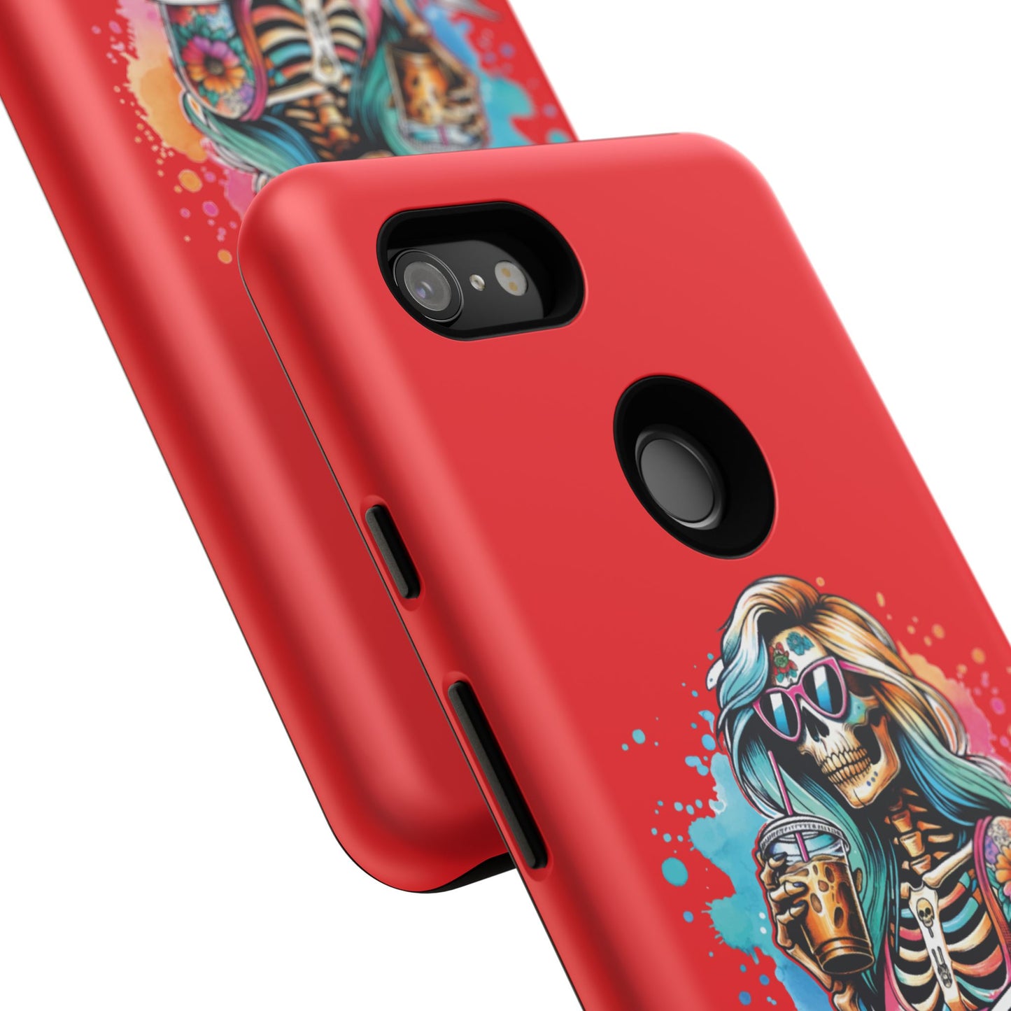 Cool Moms Club Phone Case - Tough Cases, Funky Phone Cover, Gift for Moms, Skeleton Design, Trendy Tech Accessories