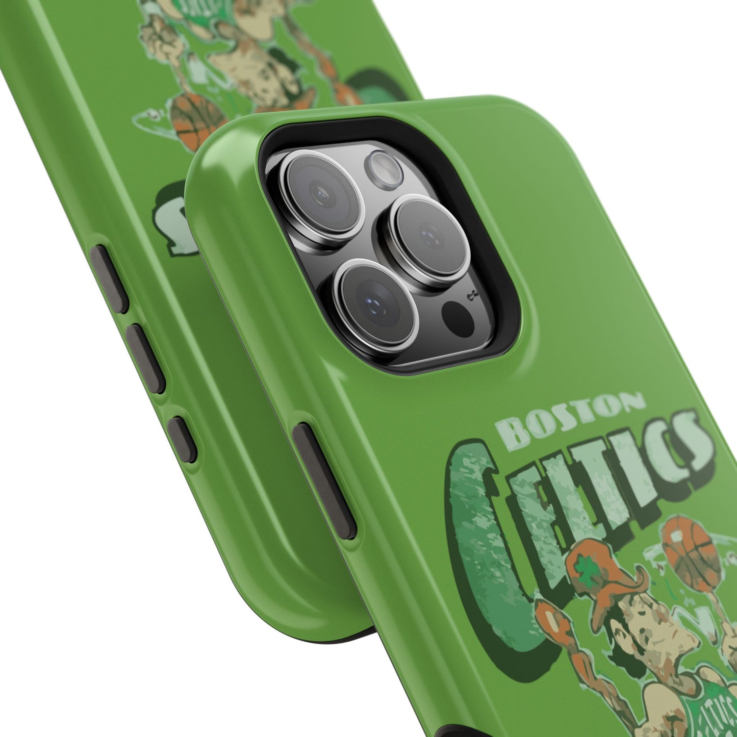 Boston Celtics Impact-Resistant Phone Case, Basketball Phone Cover, Sports Fan Gift, Sturdy Phone Case, NBA Merchandise, Team Spirit Decor