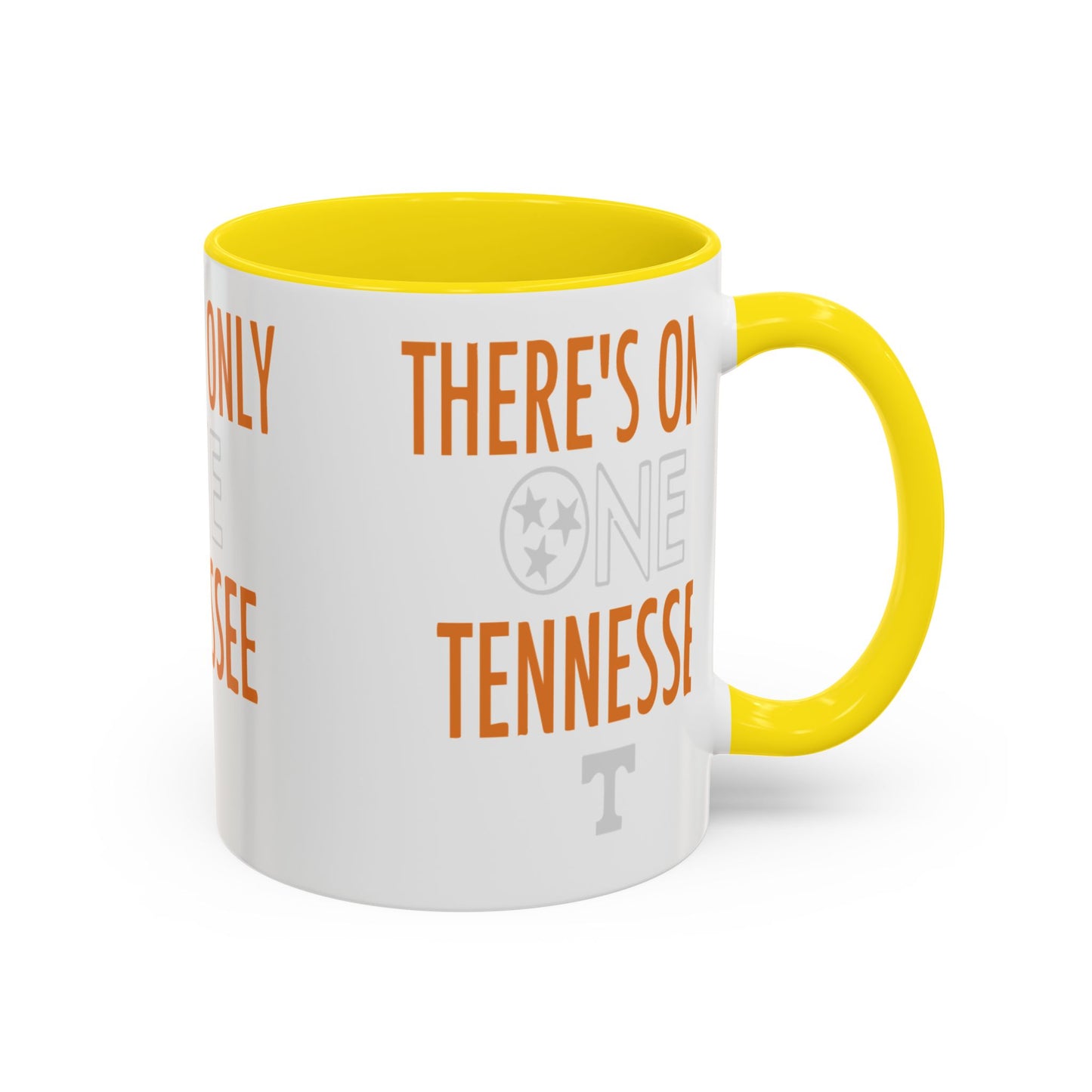 Tennessee Accent Coffee Mug - Perfect for Fans, Gift for Graduates, Home Office Essential, Sports Celebration, Personalized Tea Cup