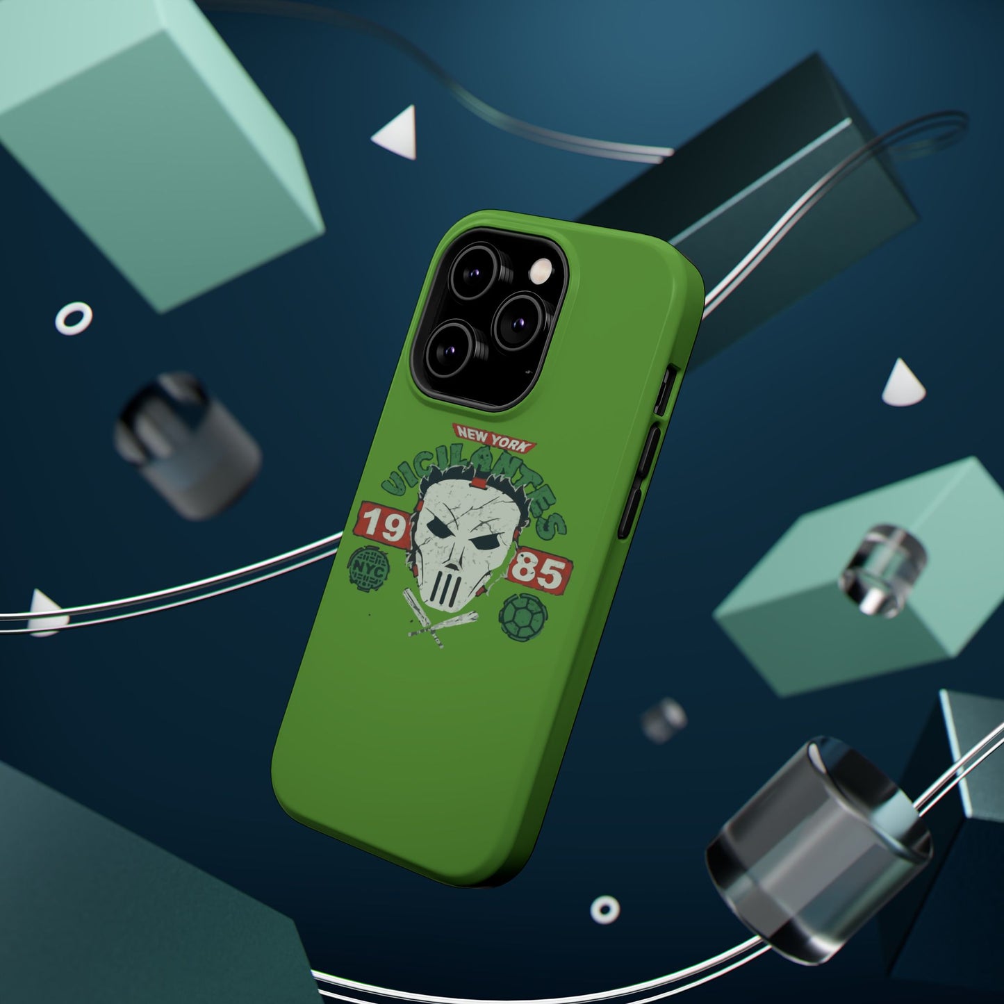 Urban Punk Phone Case, Tough Phone Cover, Skull Design Case, Gift for Him, Unique Mobile Accessory, NYC Style Case