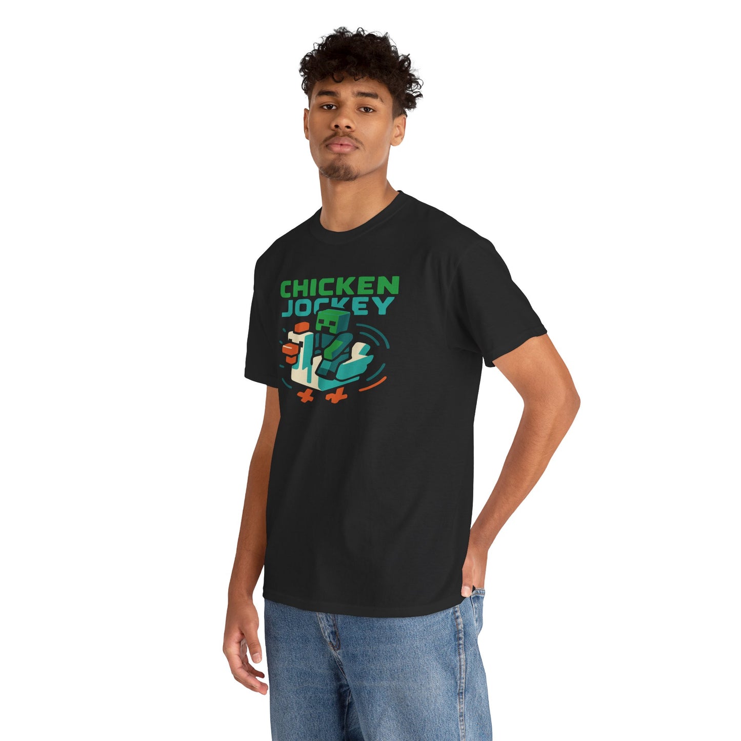 Chicken Jockey Minecraft T-shirt