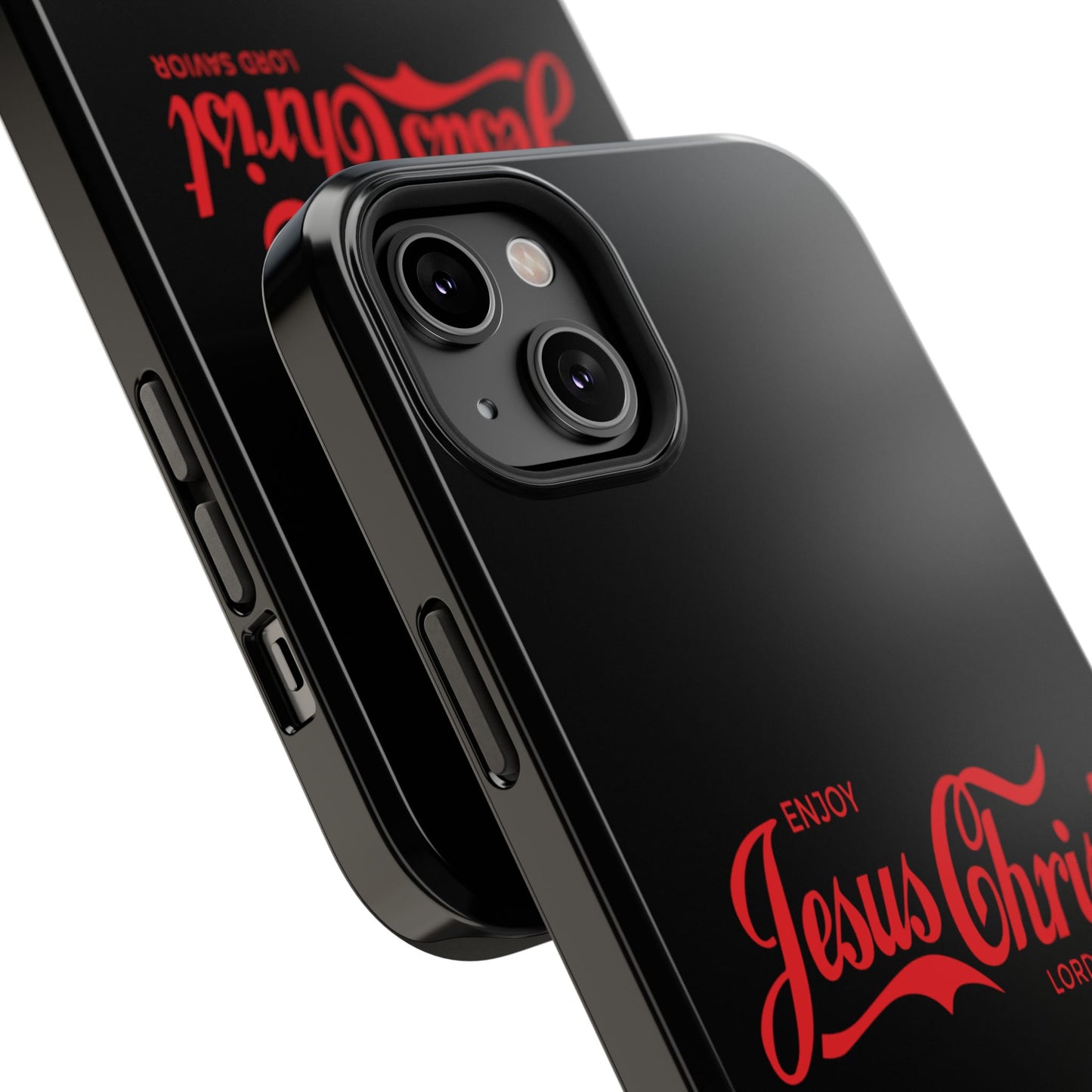 Impact-Resistant Phone Case: Enjoy Jesus Christ Lord Savior, Christian Gift, Durable Protection, Faith-Based Accessory, Holiday Gift