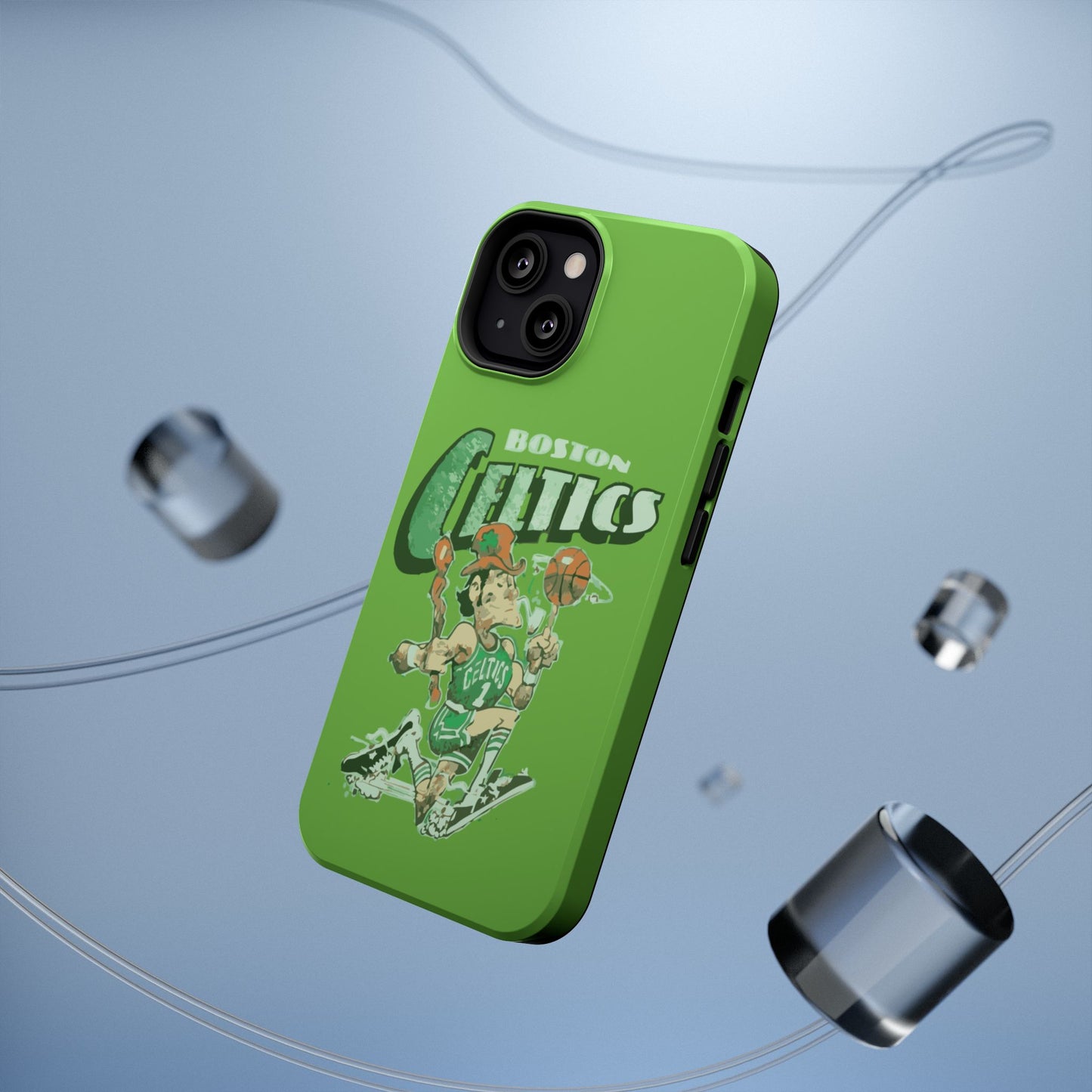 Boston Celtics Impact-Resistant Phone Case, Basketball Phone Cover, Sports Fan Gift, Sturdy Phone Case, NBA Merchandise, Team Spirit Decor