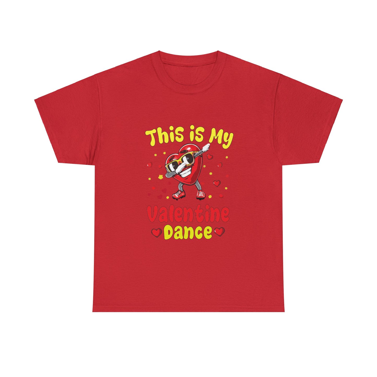 Valetine Dance Womans Unisex Heavy Cotton Tee