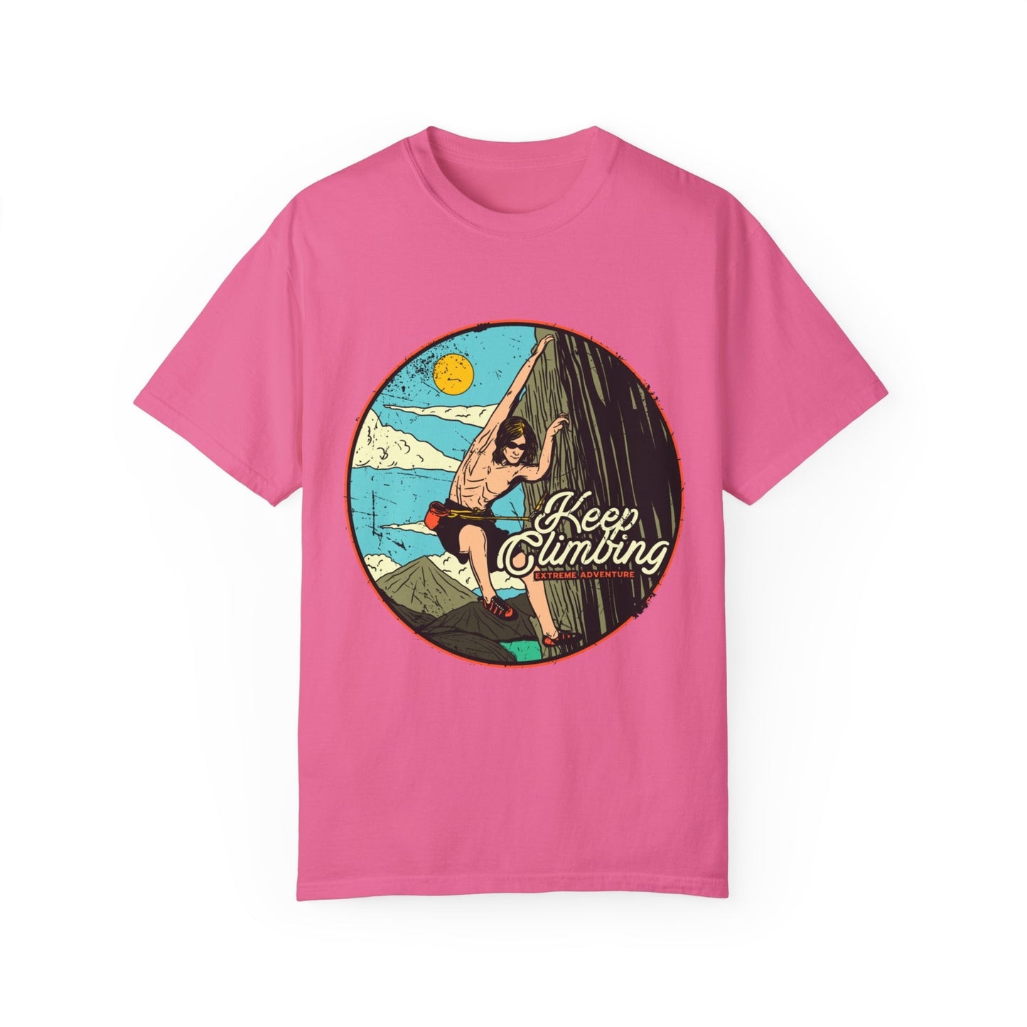 Keep Climbing Garment-Dyed T-shirt