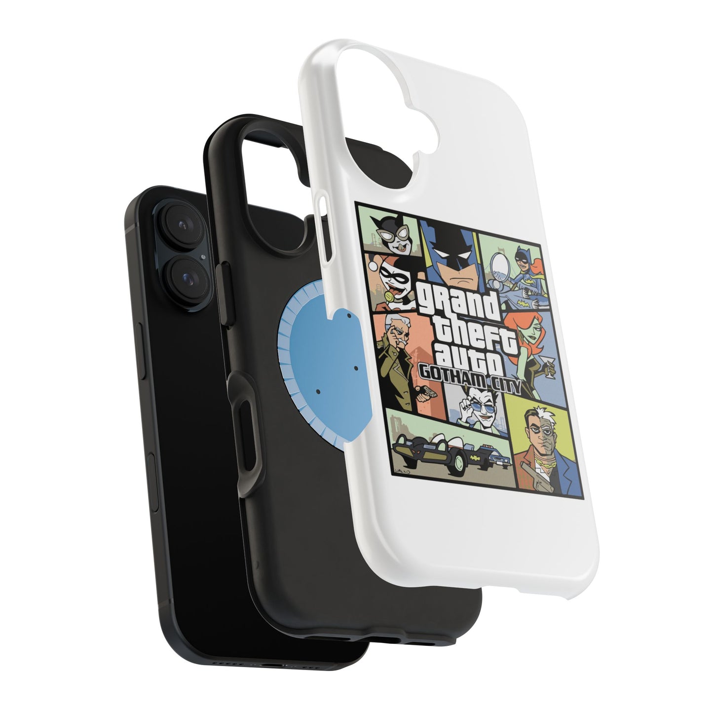 Grand Theft Auto Magnetic Tough Case, Gaming Phone Case, GTA Art Phone Cover, Gifts for Gamers, Cool Cell Phone Case