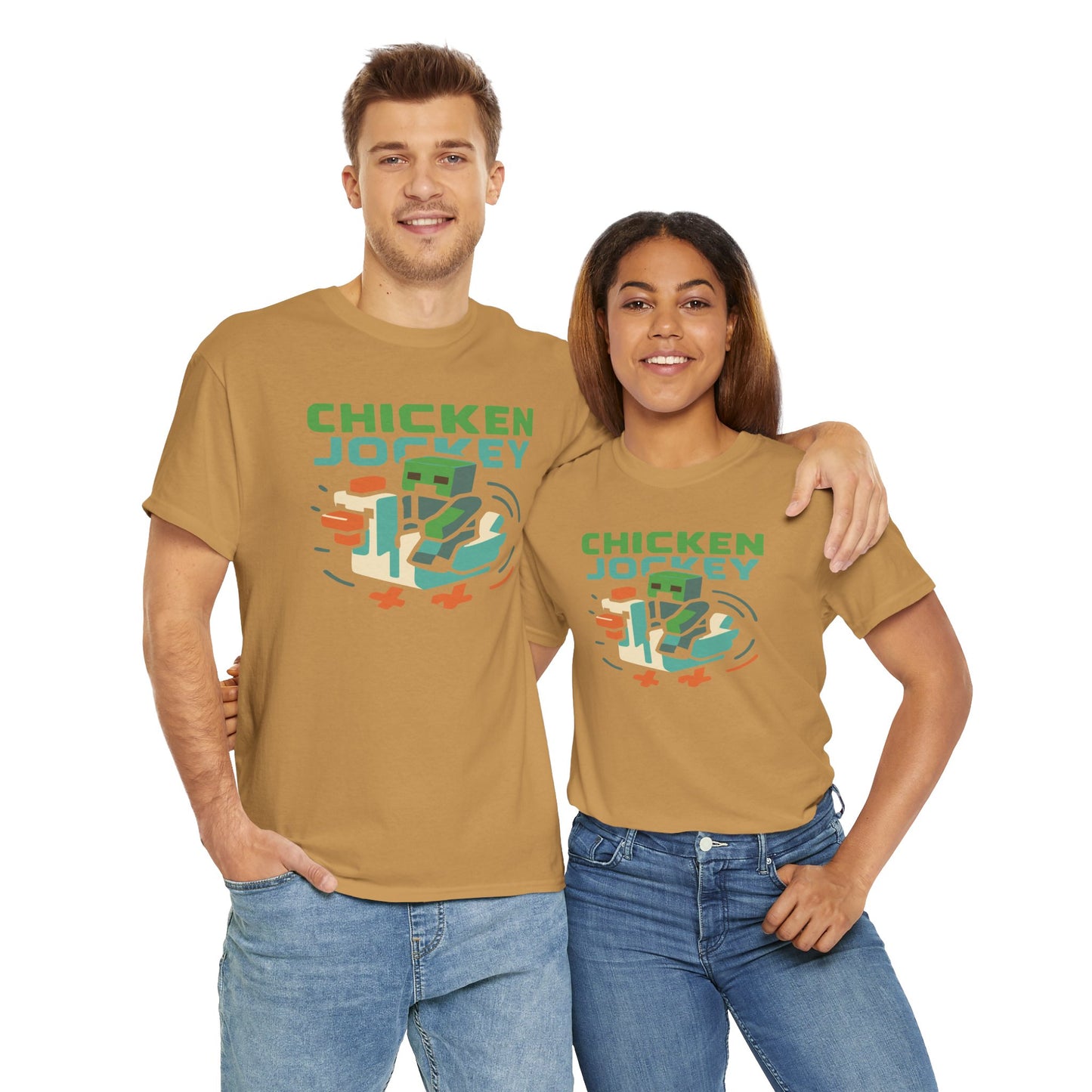 Chicken Jockey Minecraft T-shirt