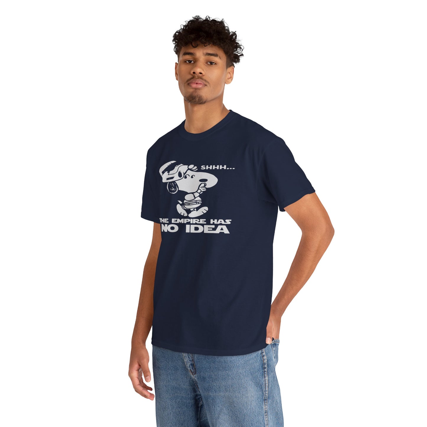 Galaxy Humor Unisex Heavy Cotton Tee - Fun for Sci-Fi Fans, Casual Wear, Gift for Birthdays, Geek Culture