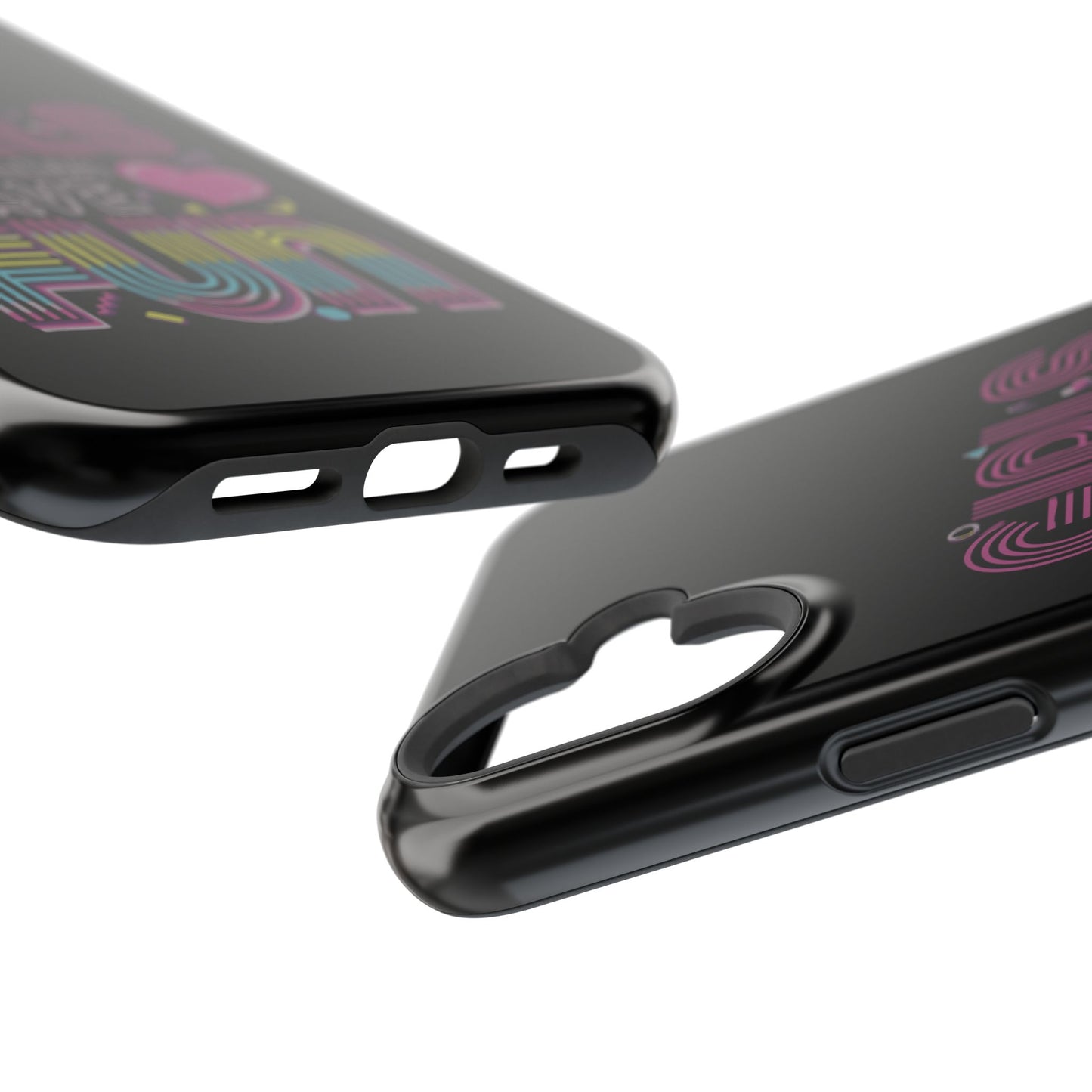 Fun Vibe Phone Case - Girls Just Wanna Have Fun Cell Case, Impact-Resistant Cover, Gift for Teens, Birthday Party Accessory, Trendy Tech