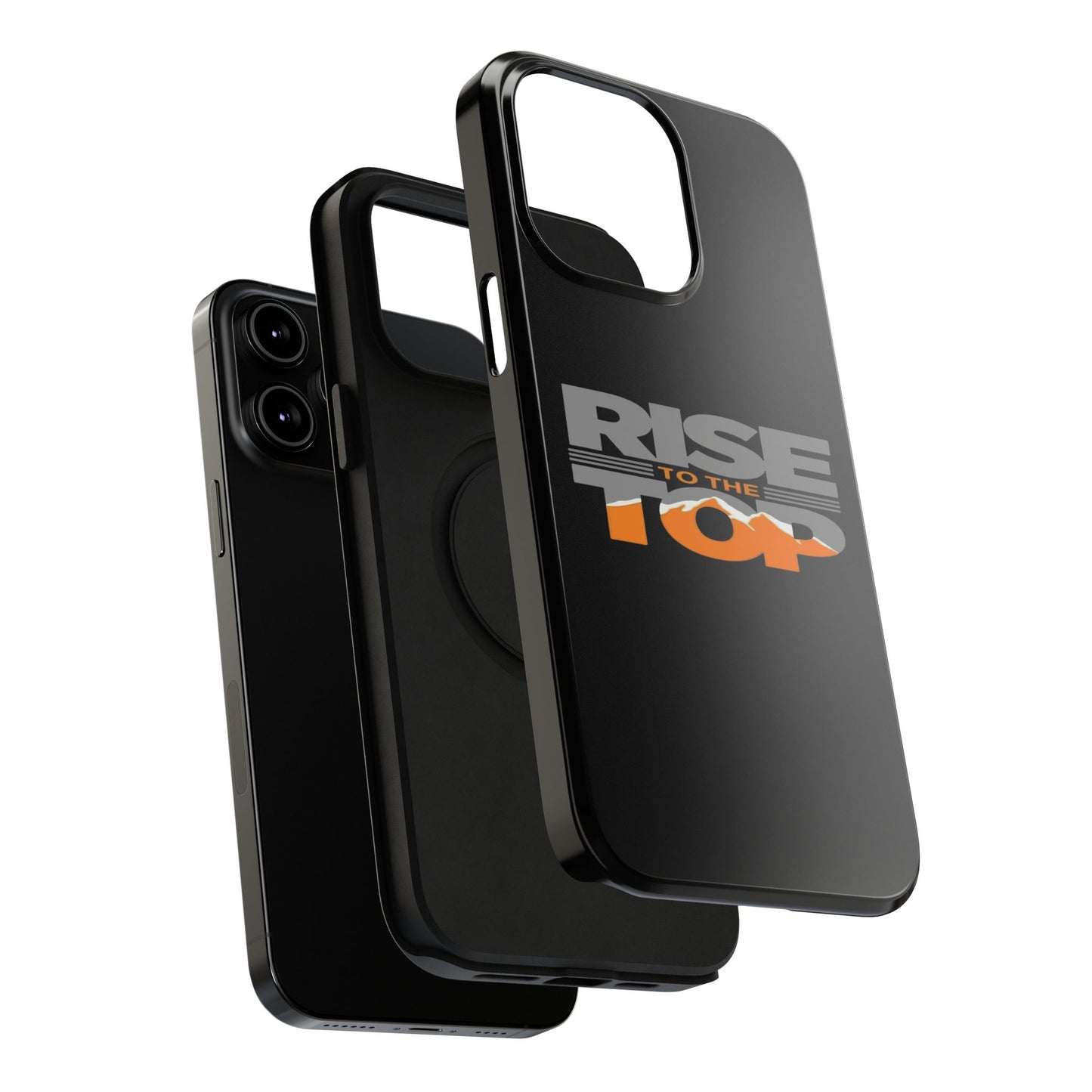 Impact-Resistant Phone Case - Rise to the Top, Durable Phone Cover, Gift for Motivational Quotes Lovers, Trendy Tech Accessories