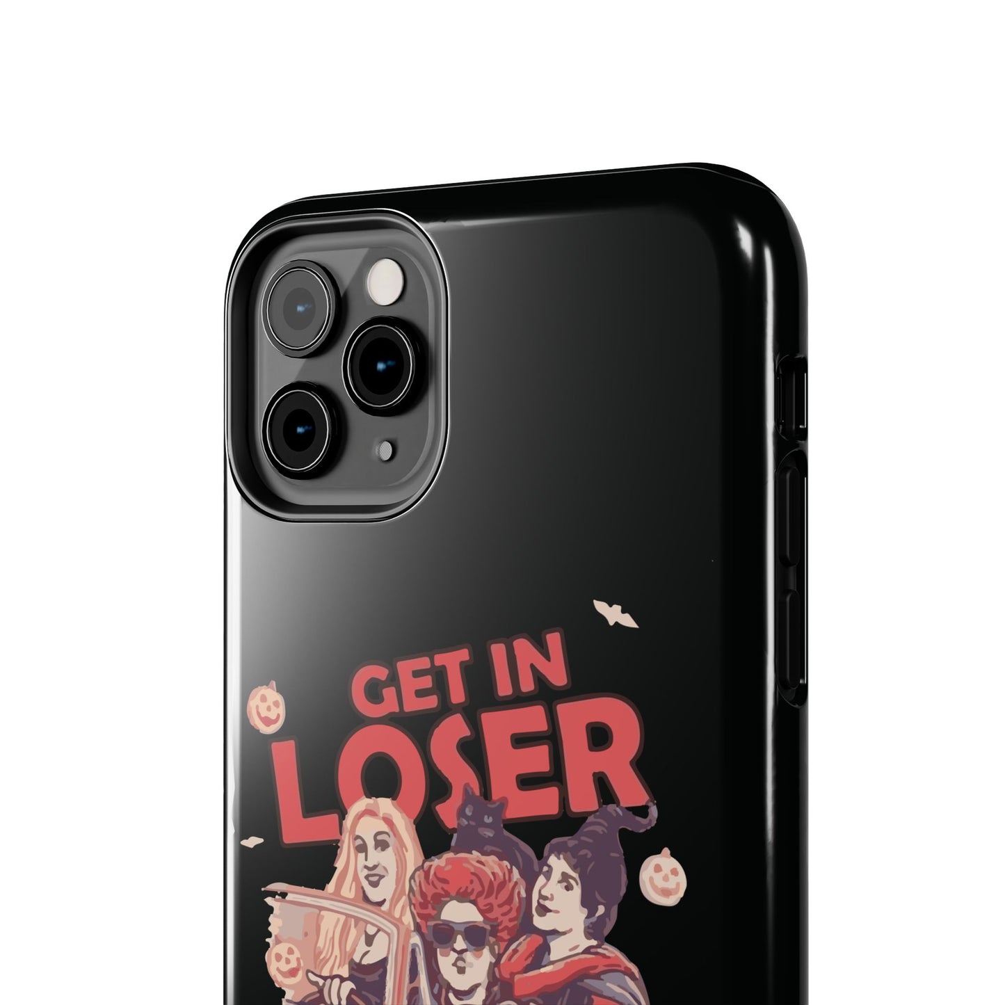 Witchy Tough Phone Case - Get in Loser Design, Halloween Gift, Spooky Style, Kawaii Aesthetic, Cell Phone Cover