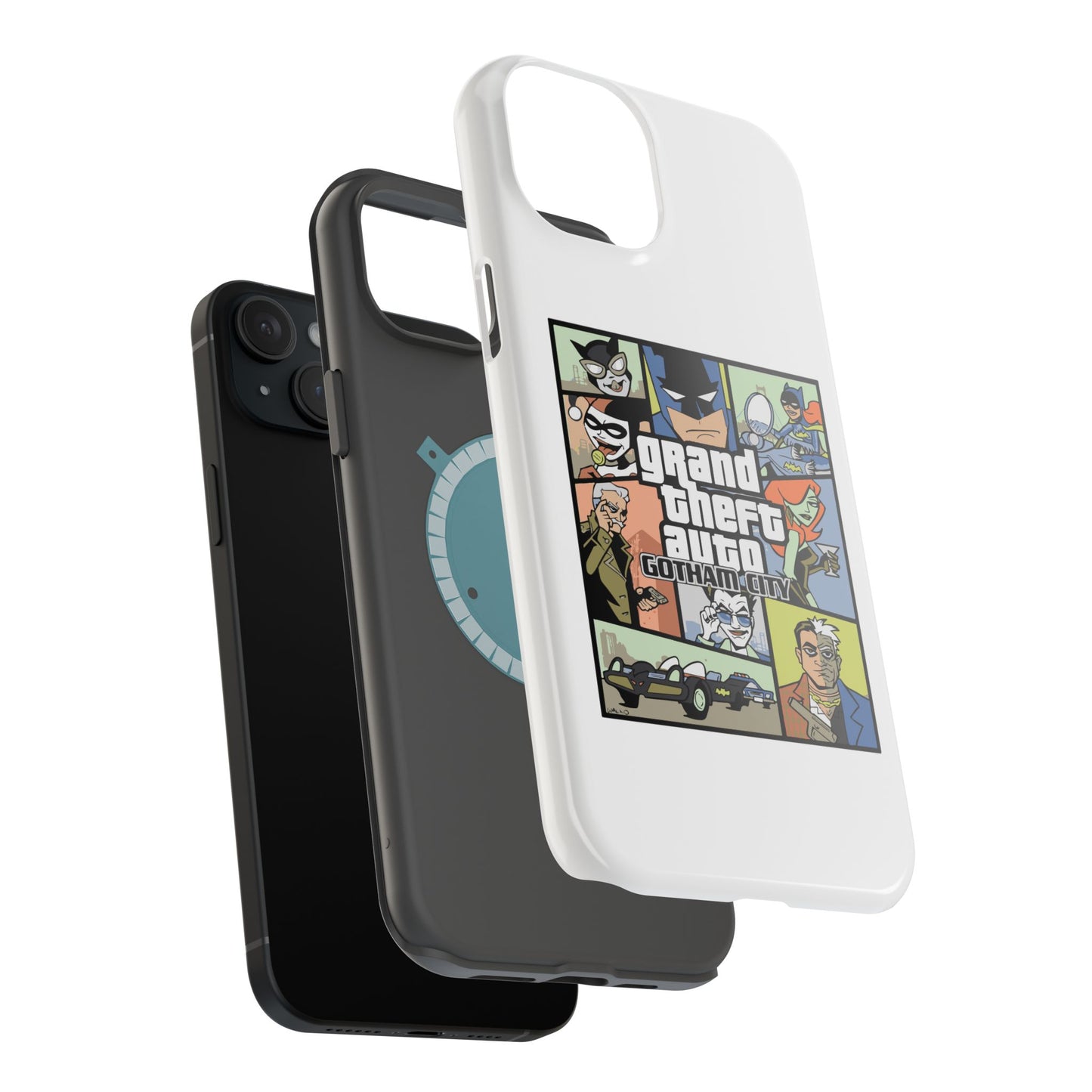 Grand Theft Auto Magnetic Tough Case, Gaming Phone Case, GTA Art Phone Cover, Gifts for Gamers, Cool Cell Phone Case