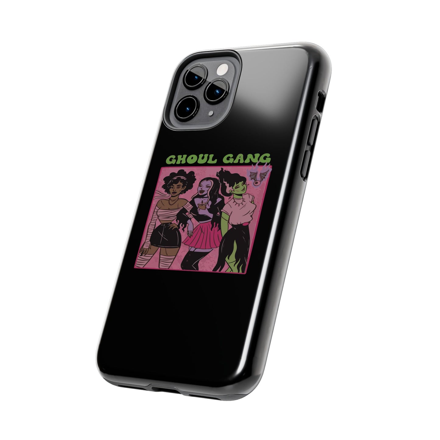 Ghoul Gang Tough Phone Cases | Unique Halloween Phone Cover, Cute Protective Case, Trendy Gift for Goth Fans, Spooky Style Accessory