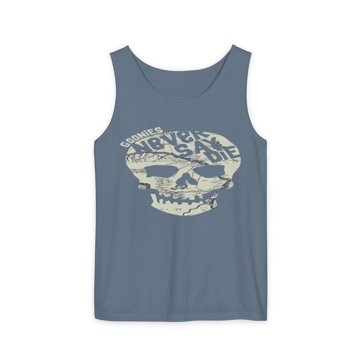 Cool Skull Graphic Tank Top, Unisex Summer Tee, Beachwear, Festival Outfit, Casual Wear, Graphic Apparel