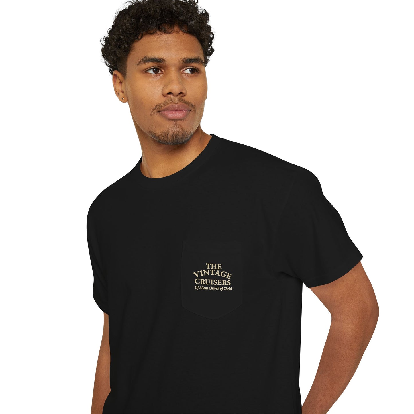 Retro Pocket Tee Allons Church of Christ Cruise 2025 Unisex T-Shirt