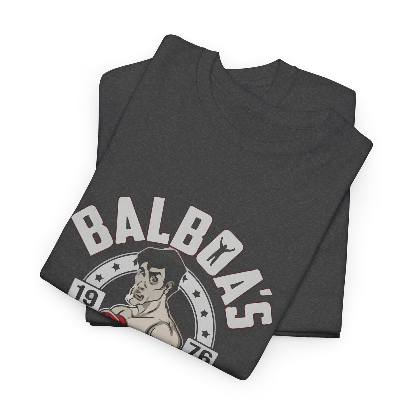 Balboa's Boxing Club Unisex Heavy Cotton Tee - Vintage Sports Shirt, Gym Apparel, Boxing Fan Gear, Fitness Gift, Casual Wear