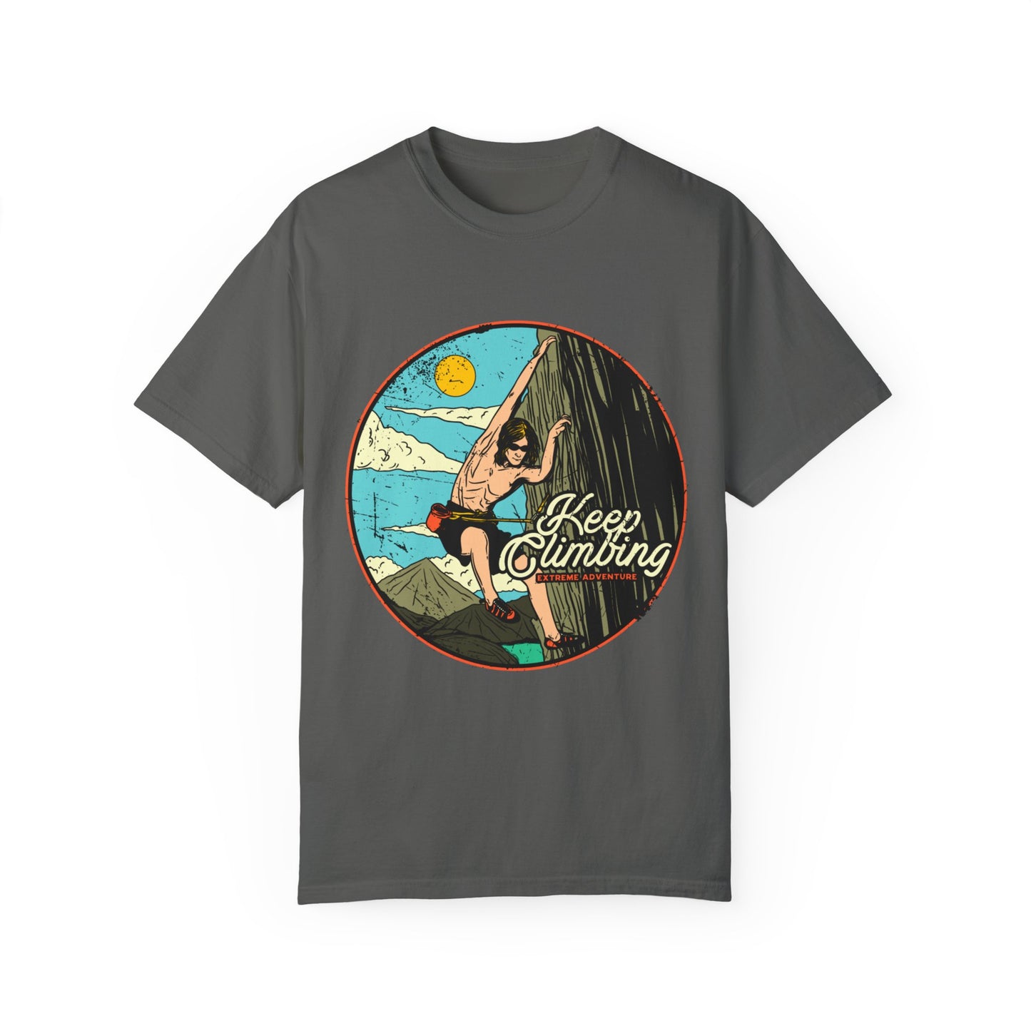 Keep Climbing Garment-Dyed T-shirt