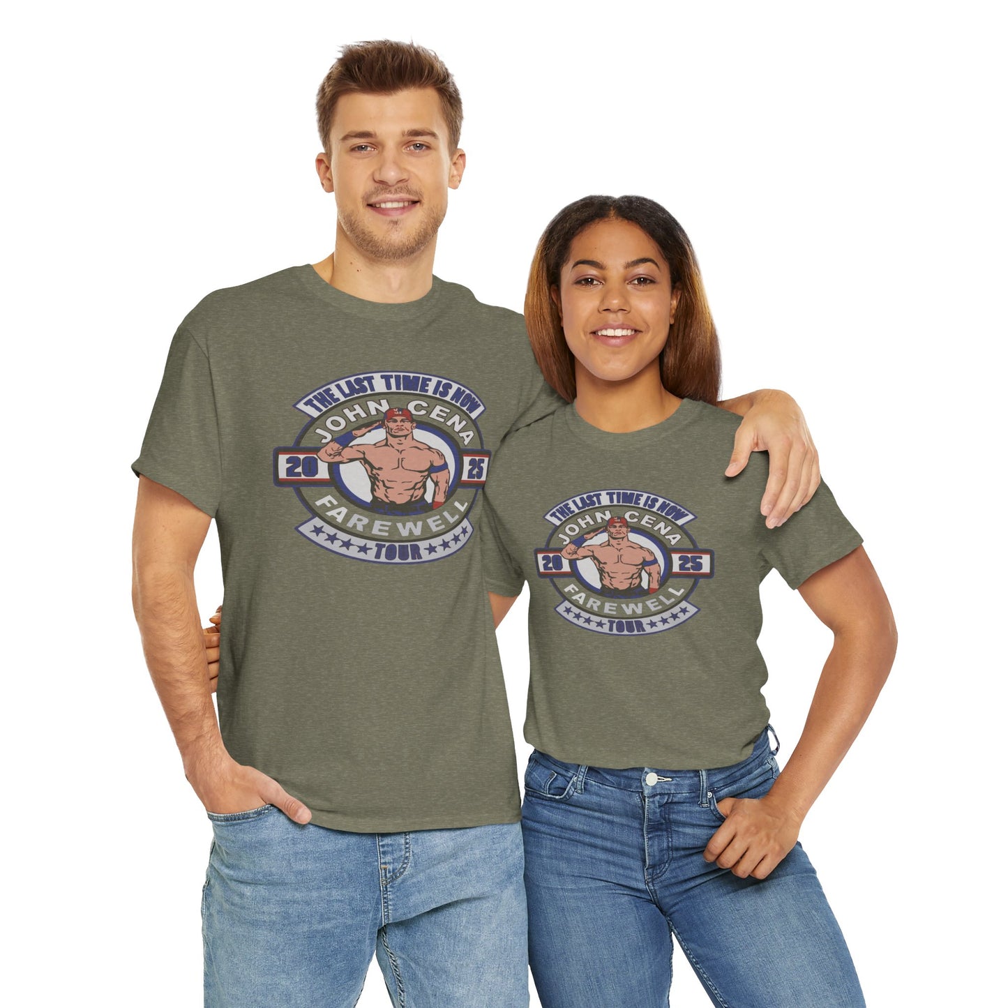 Wrestling Tribute Tee, John Cena Farewell Shirt, Unisex Graphic Tee, Fan Merchandise, Gift for Sports Lovers