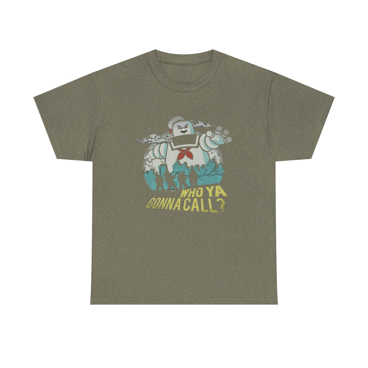 Ghostbuster Inspired Unisex Heavy Cotton Tee, Retro T-Shirt, Halloween Apparel, Fun Gift, Movie Merchandise, Casual Wear, Graphic Top