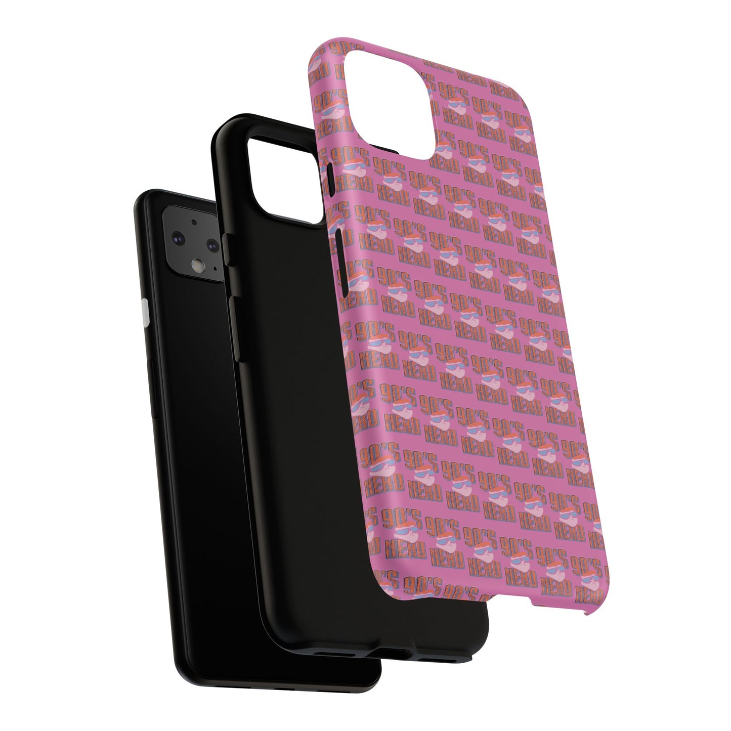 90s Vibe Phone Case, Retro Tough Cases, Gift for Nostalgia Lovers, Durable Phone Covers, 90s Themed Accessories