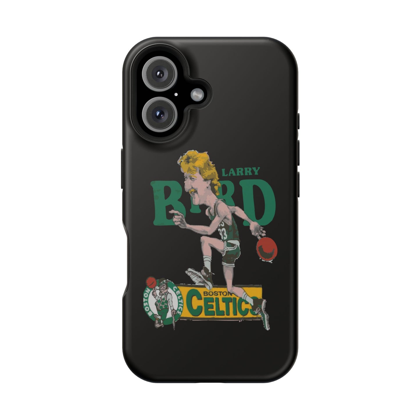Larry Bird Impact-Resistant Phone Case, Sports Fan Gift, Basketball Accessories, Celtics Merchandise, Unique Phone Cover