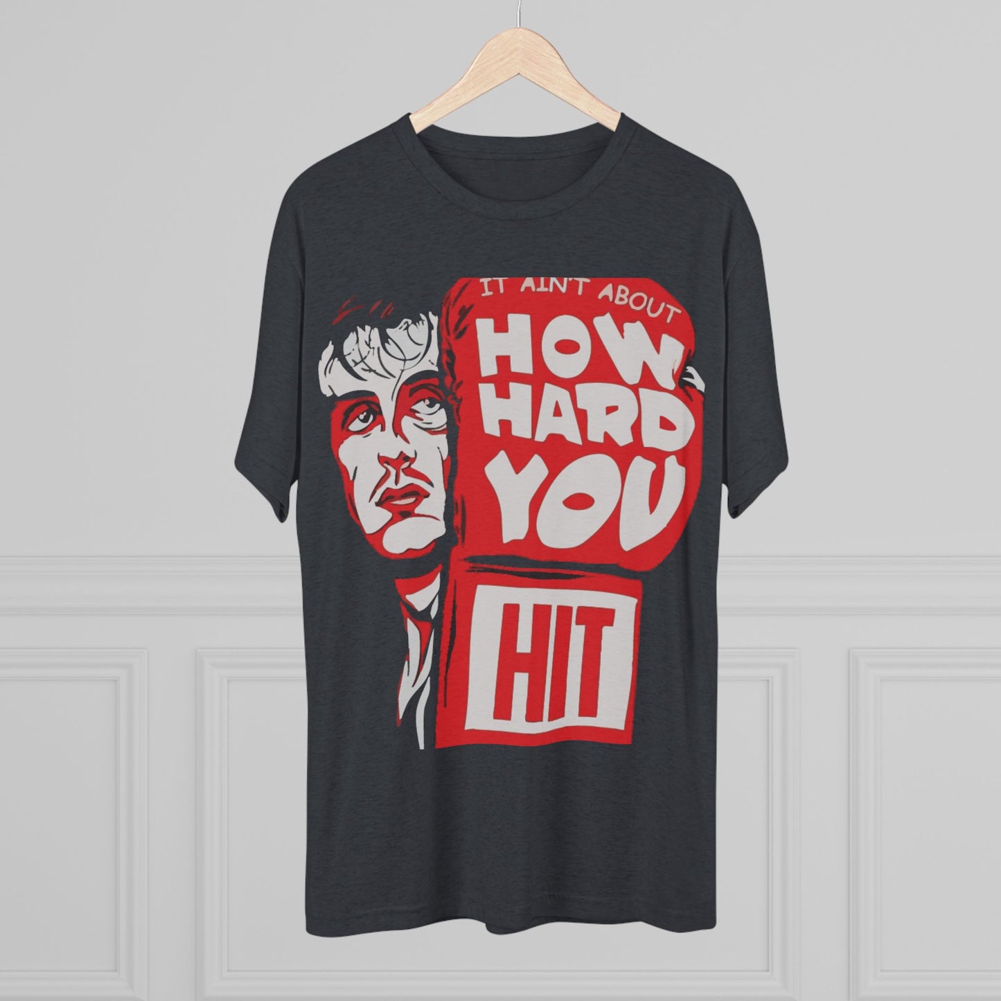 Rocky Fitness Tee - Unisex Tri-Blend Crew Tee