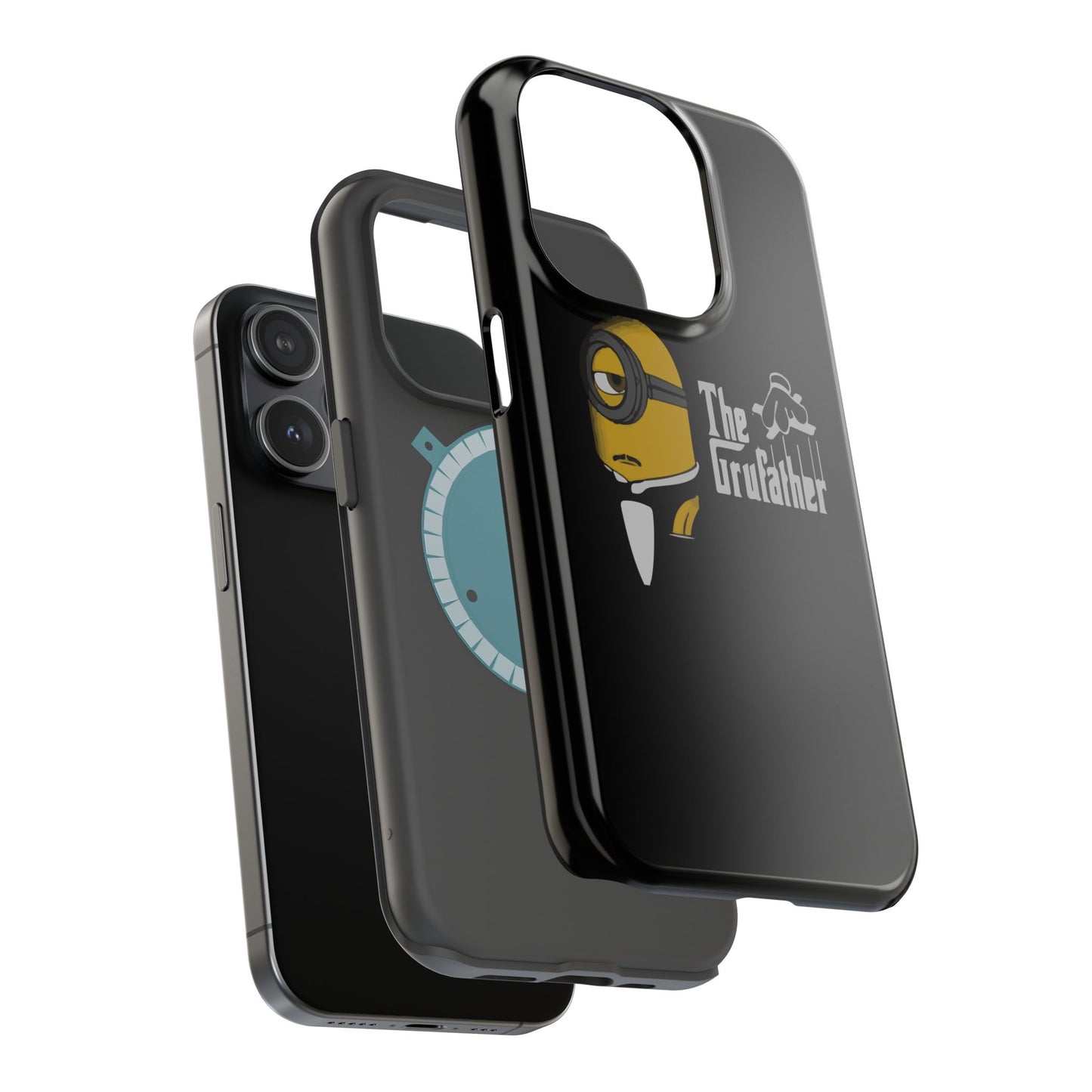 Magnetic Tough Cases: The Gruffather Phone Cover, Gift for Minions Fans, Unique Cell Phone Case, Durable Protective Case, Fun Cartoon Design