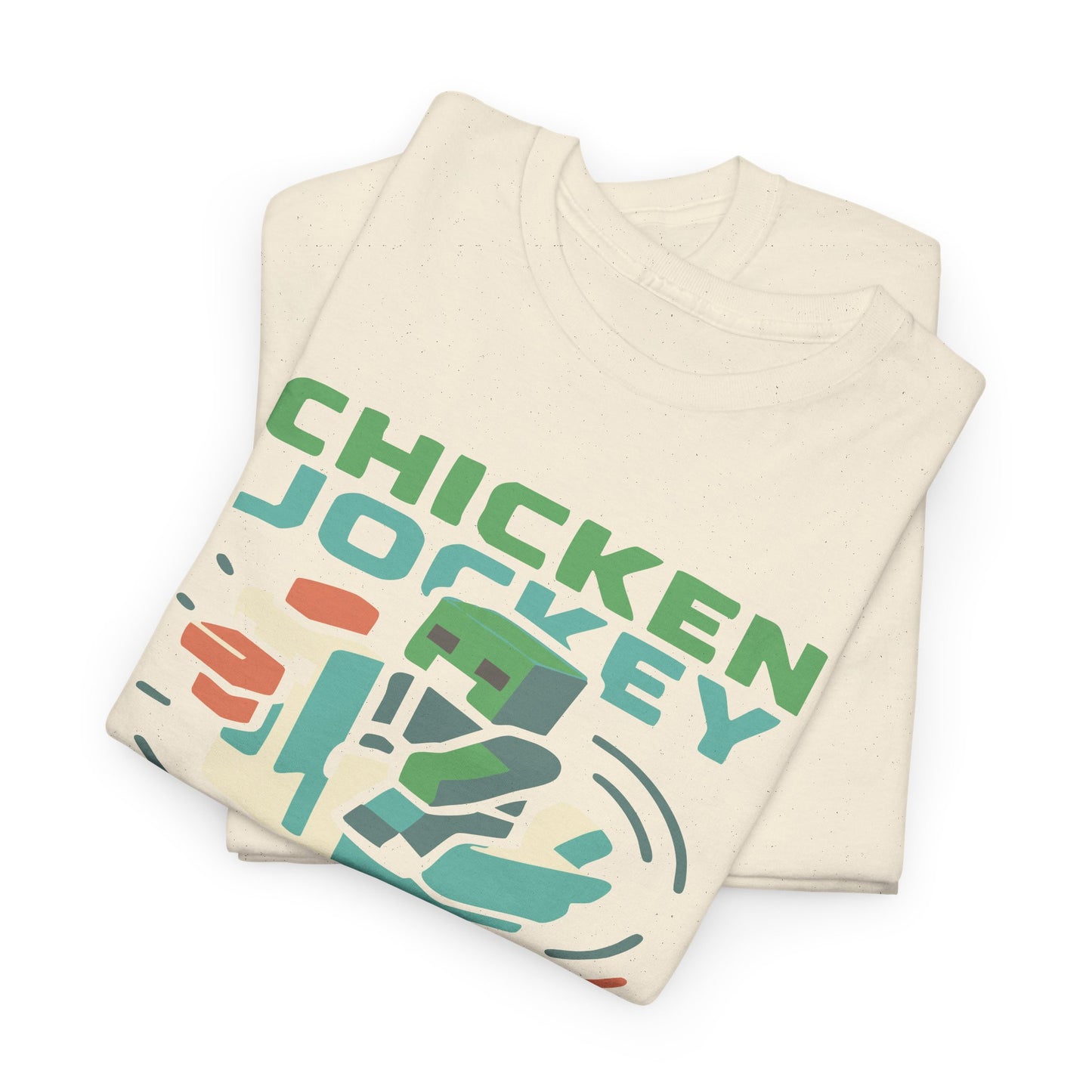 Chicken Jockey Minecraft T-shirt