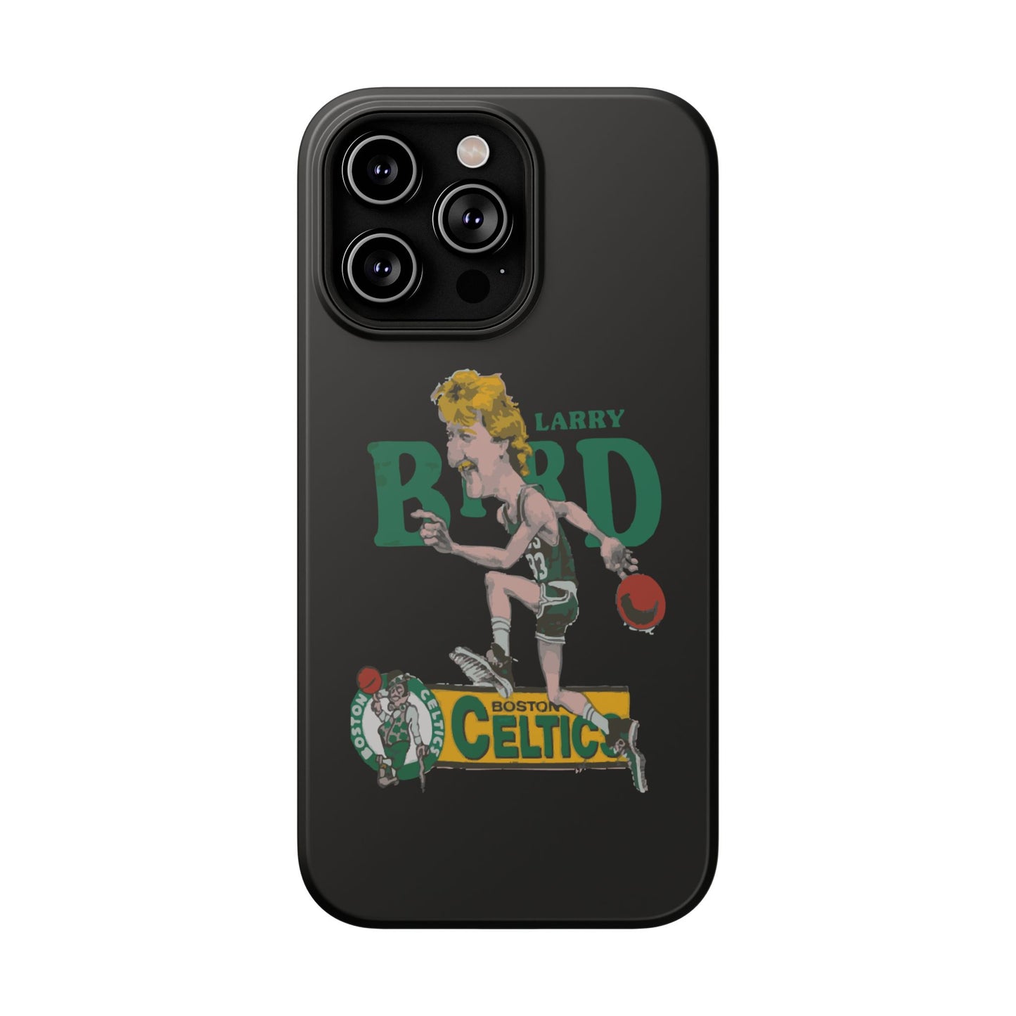 Larry Bird Impact-Resistant Phone Case, Sports Fan Gift, Basketball Accessories, Celtics Merchandise, Unique Phone Cover