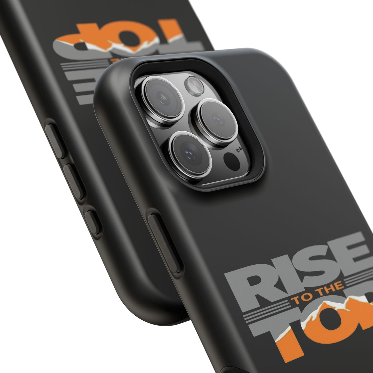 Impact-Resistant Phone Case - Rise to the Top, Durable Phone Cover, Gift for Motivational Quotes Lovers, Trendy Tech Accessories