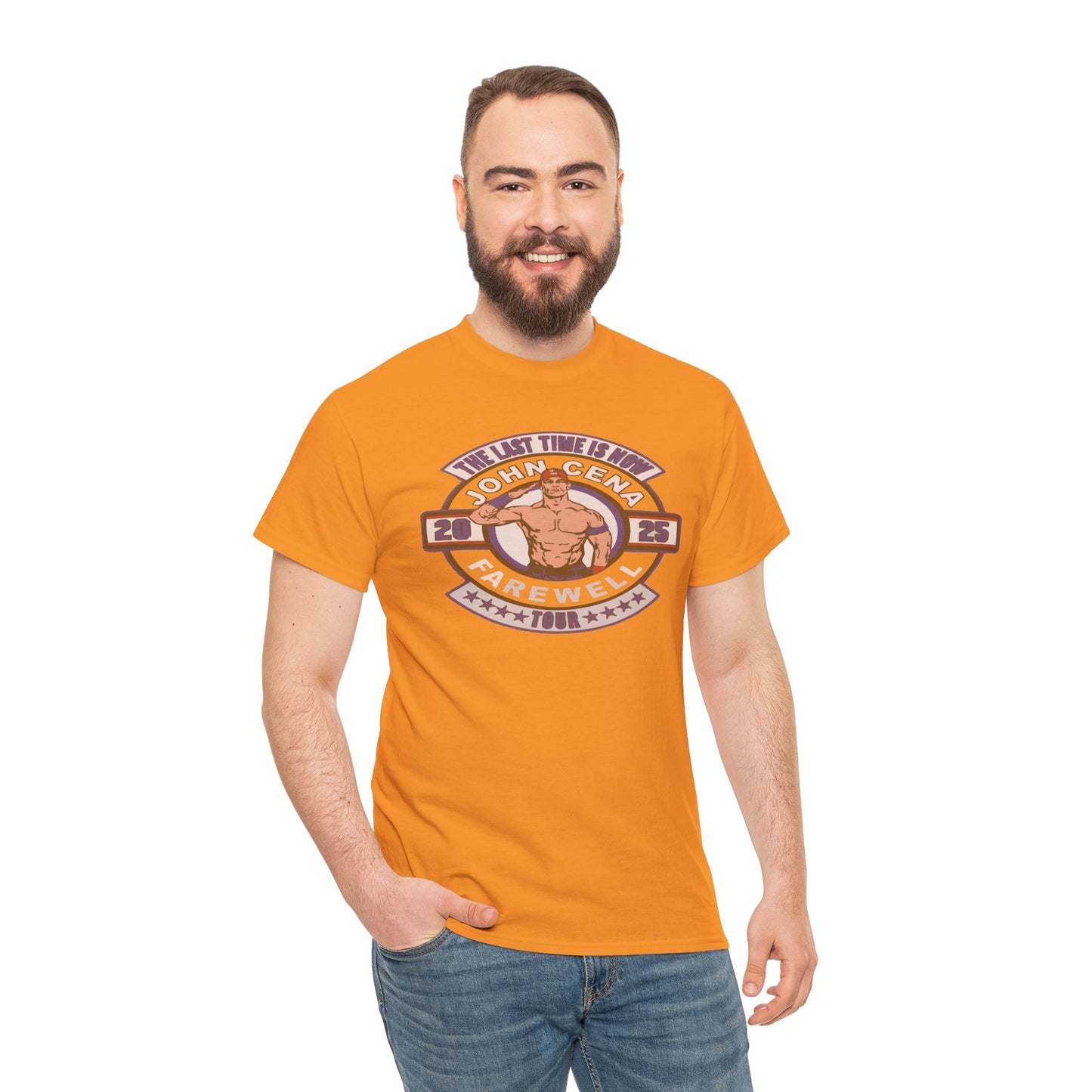 Wrestling Tribute Tee, John Cena Farewell Shirt, Unisex Graphic Tee, Fan Merchandise, Gift for Sports Lovers