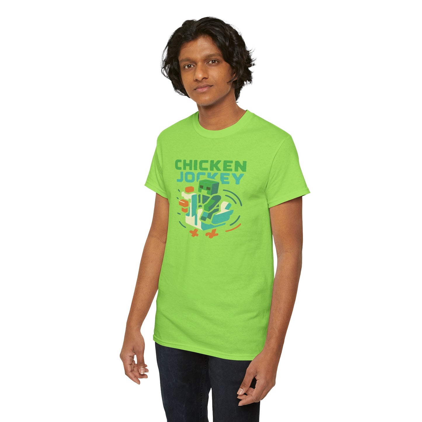Chicken Jockey Minecraft T-shirt