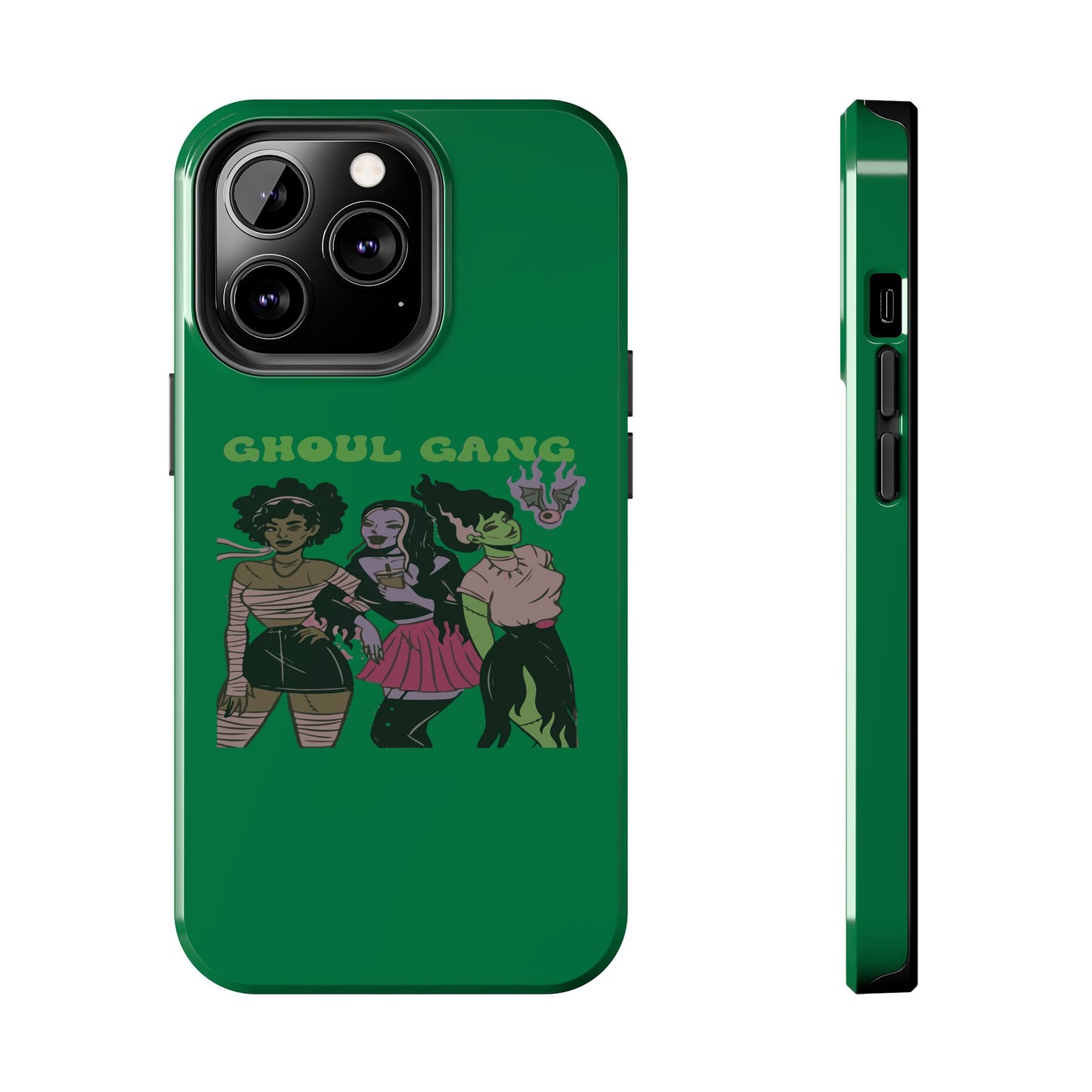 Ghoul Gang Tough Phone Case, Phone Accessory, Halloween Gift, Spooky Aesthetic, Durable Protection, Trendy Design
