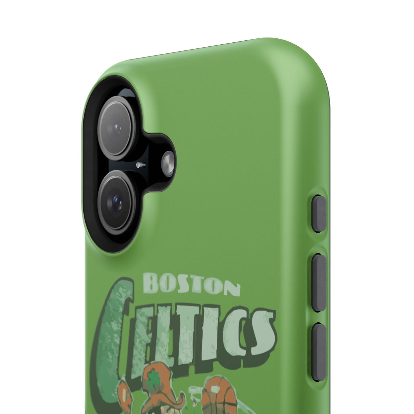 Boston Celtics Impact-Resistant Phone Case, Basketball Phone Cover, Sports Fan Gift, Sturdy Phone Case, NBA Merchandise, Team Spirit Decor