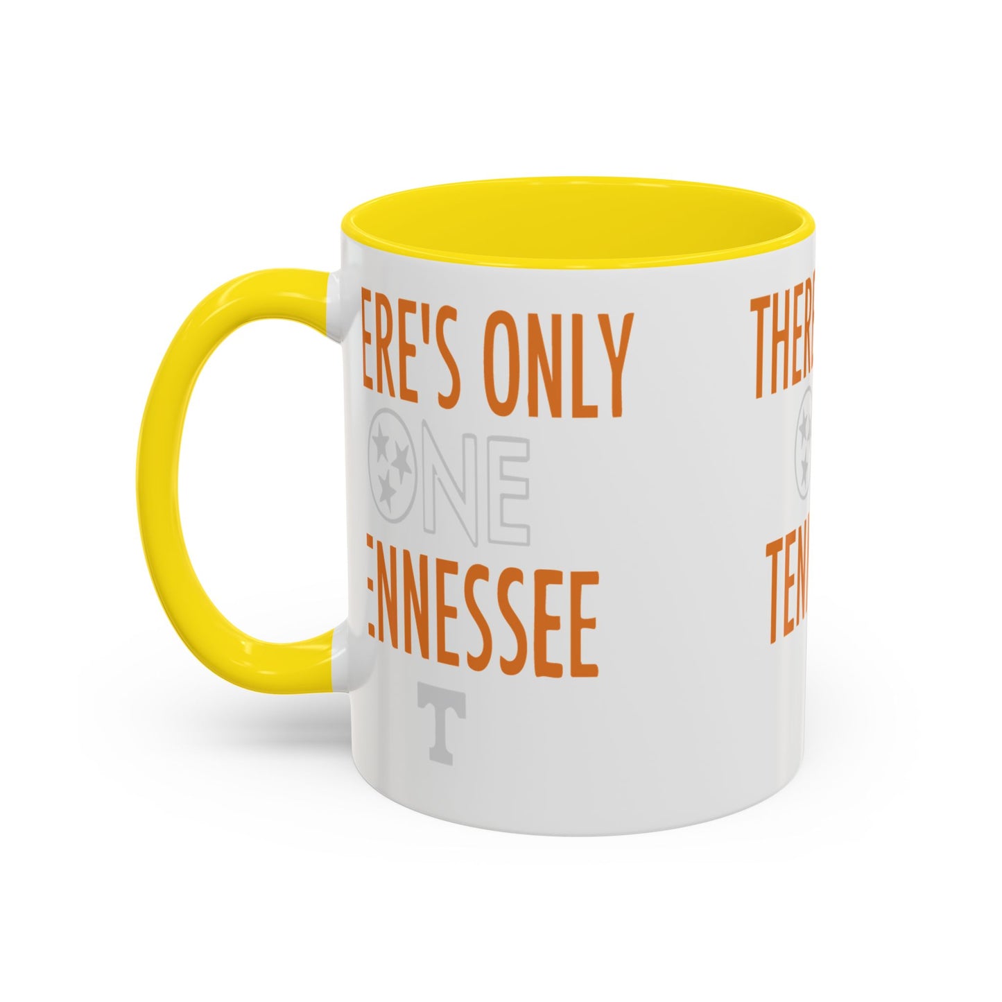 Tennessee Accent Coffee Mug - Perfect for Fans, Gift for Graduates, Home Office Essential, Sports Celebration, Personalized Tea Cup